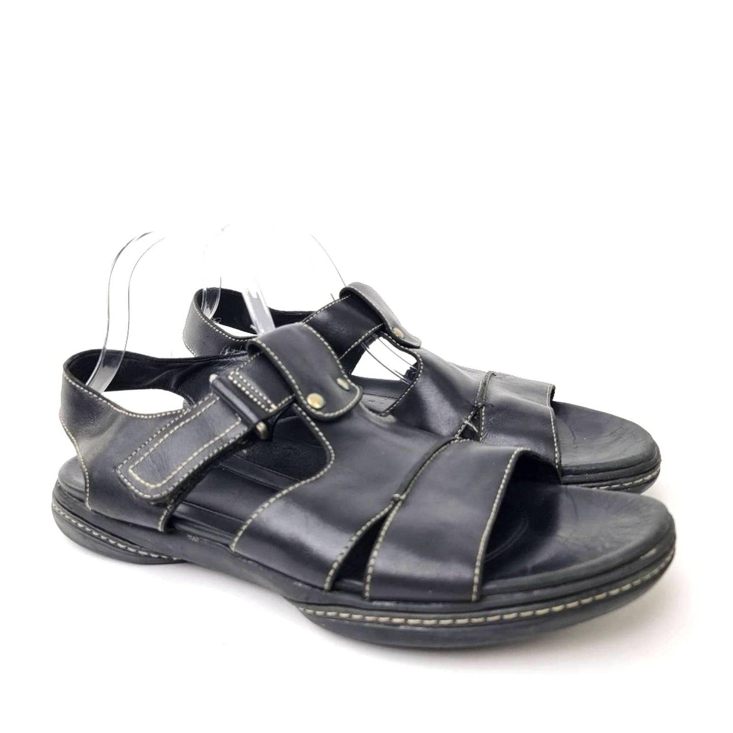 Cole Haan Leather Hurache Fisherman Sandals - 12