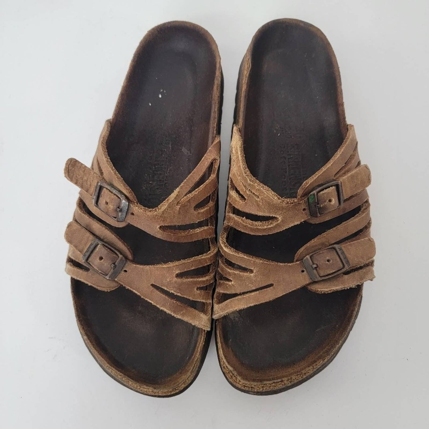 Birkenstock Granada Habana Soft Footbed Sandals - 9