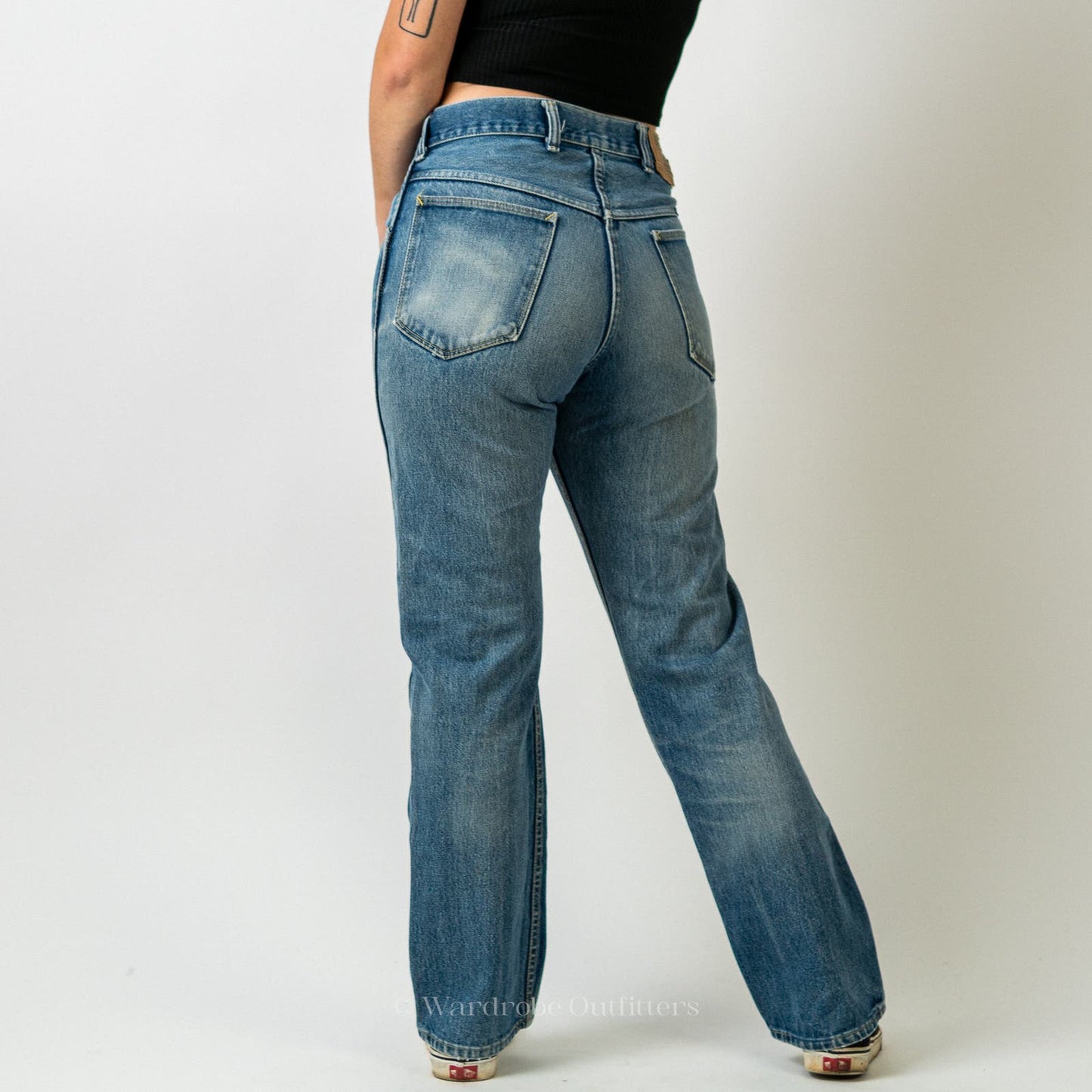 1970’s Vintage Big Yank Rockabilly Western Bootcut Denim Jeans