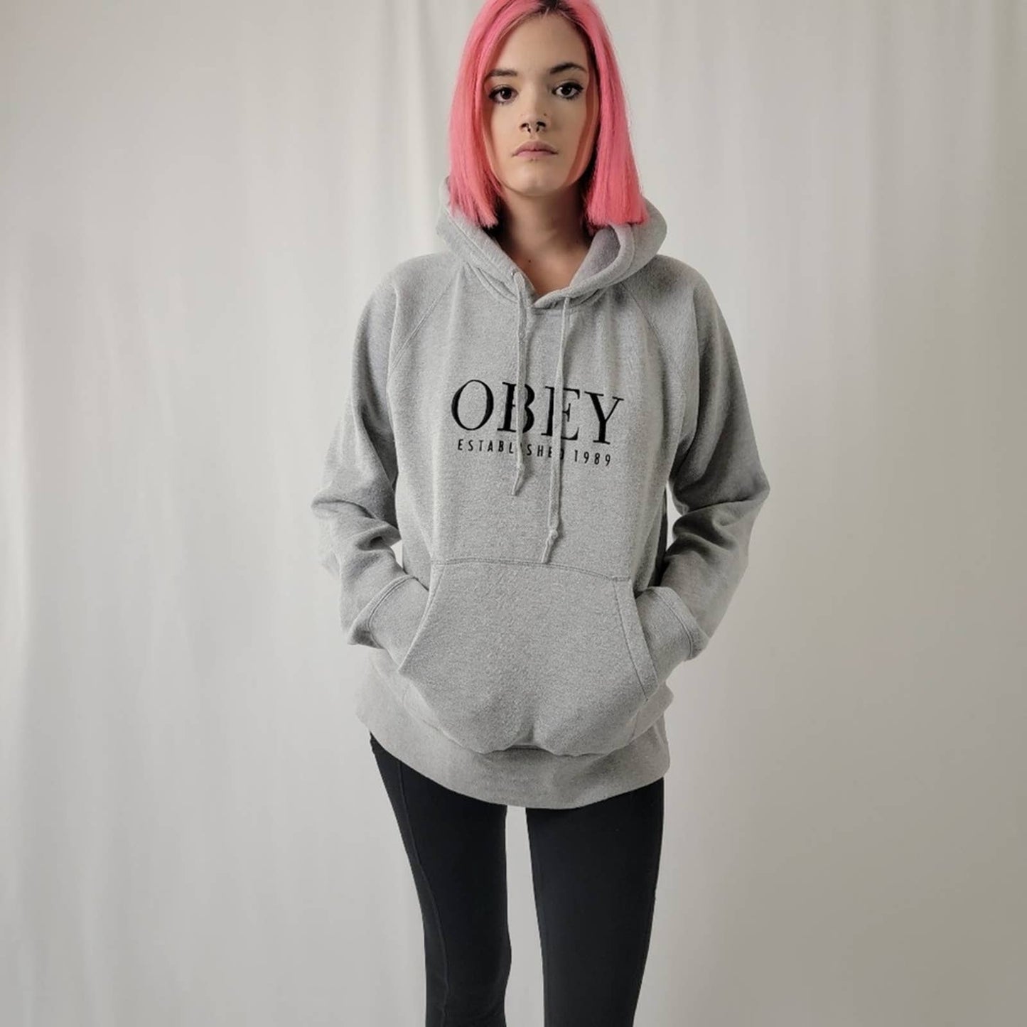 OBEY Grey Hoody