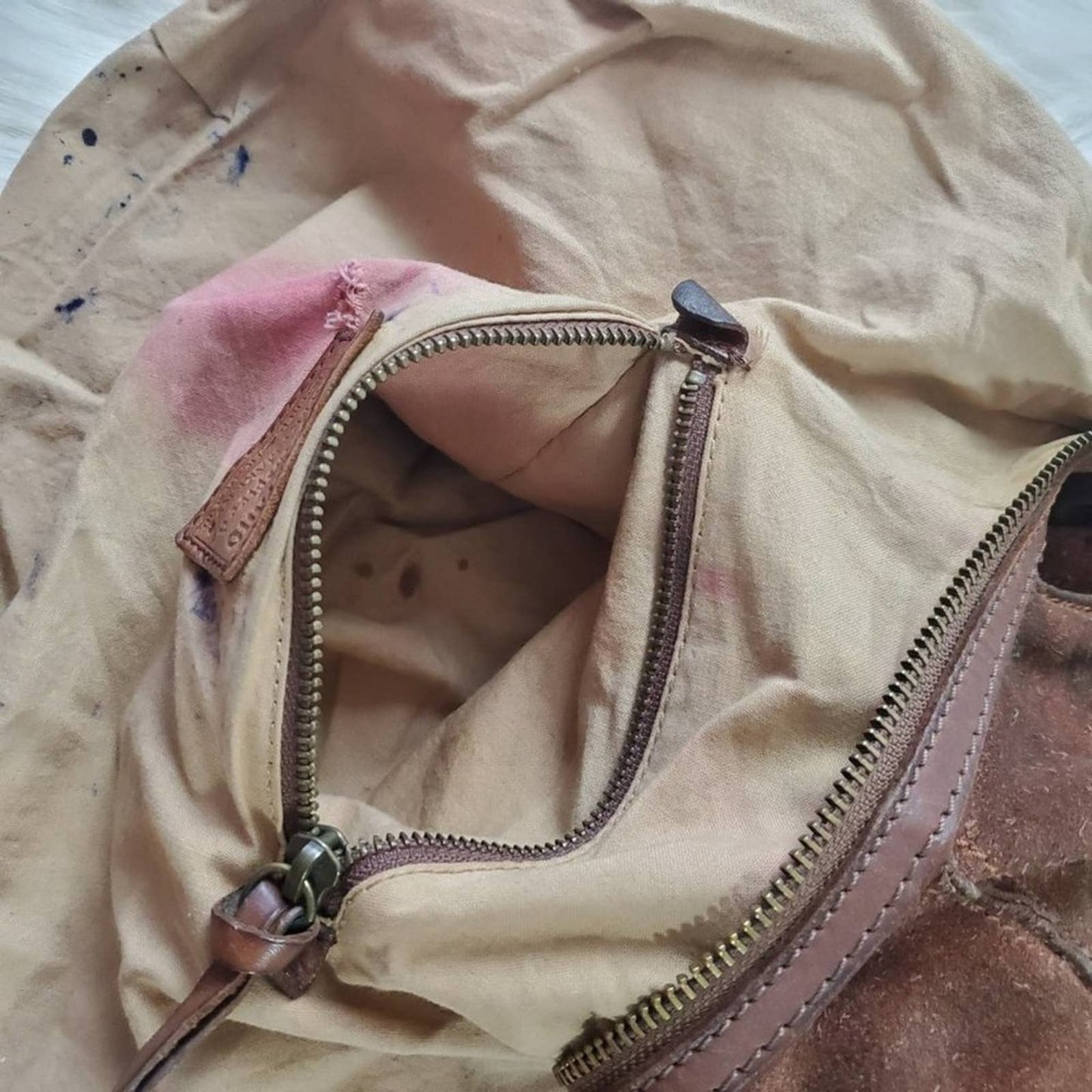 Lucky Brand Y2K Brown Leather Shoulder Bag