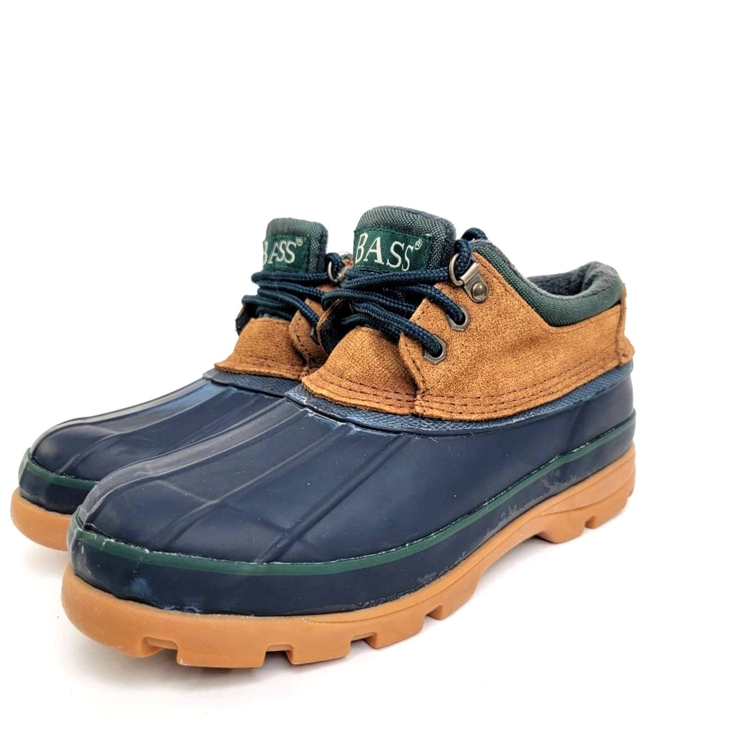 Vintage Bass Alpine Fleece Lined Duck Boot Rain Shoes - 9