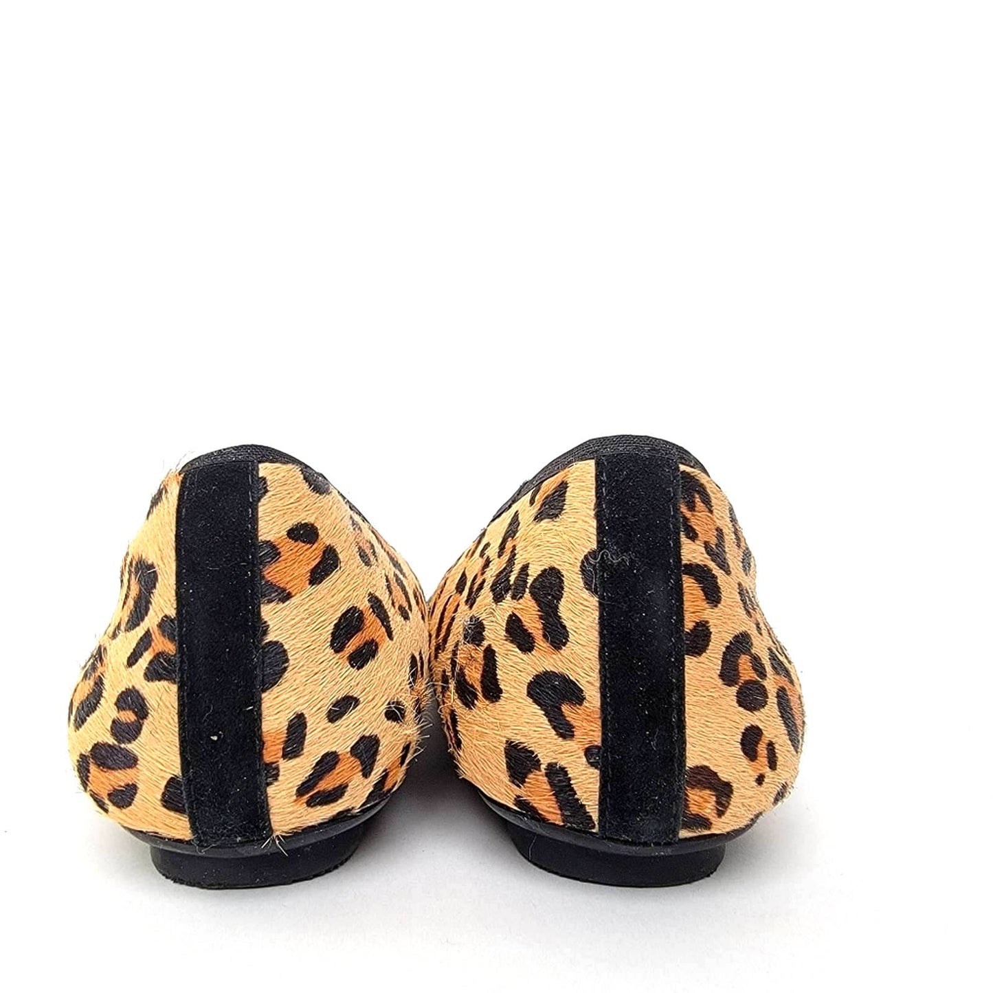 Van Eli Leopard - Cheetah Print Buckle Flats - 9.5N
