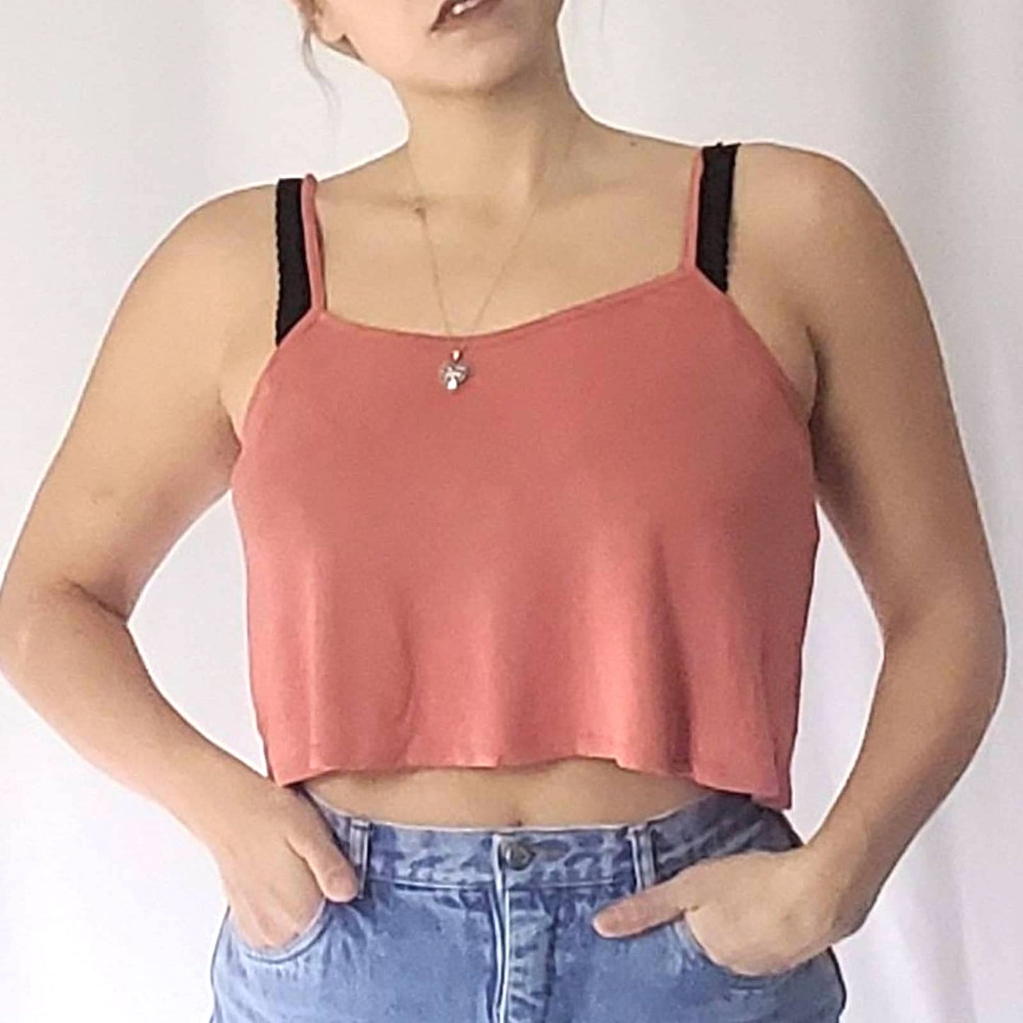 Forever 21 Blush Rose Pink Cami Tank Top - S