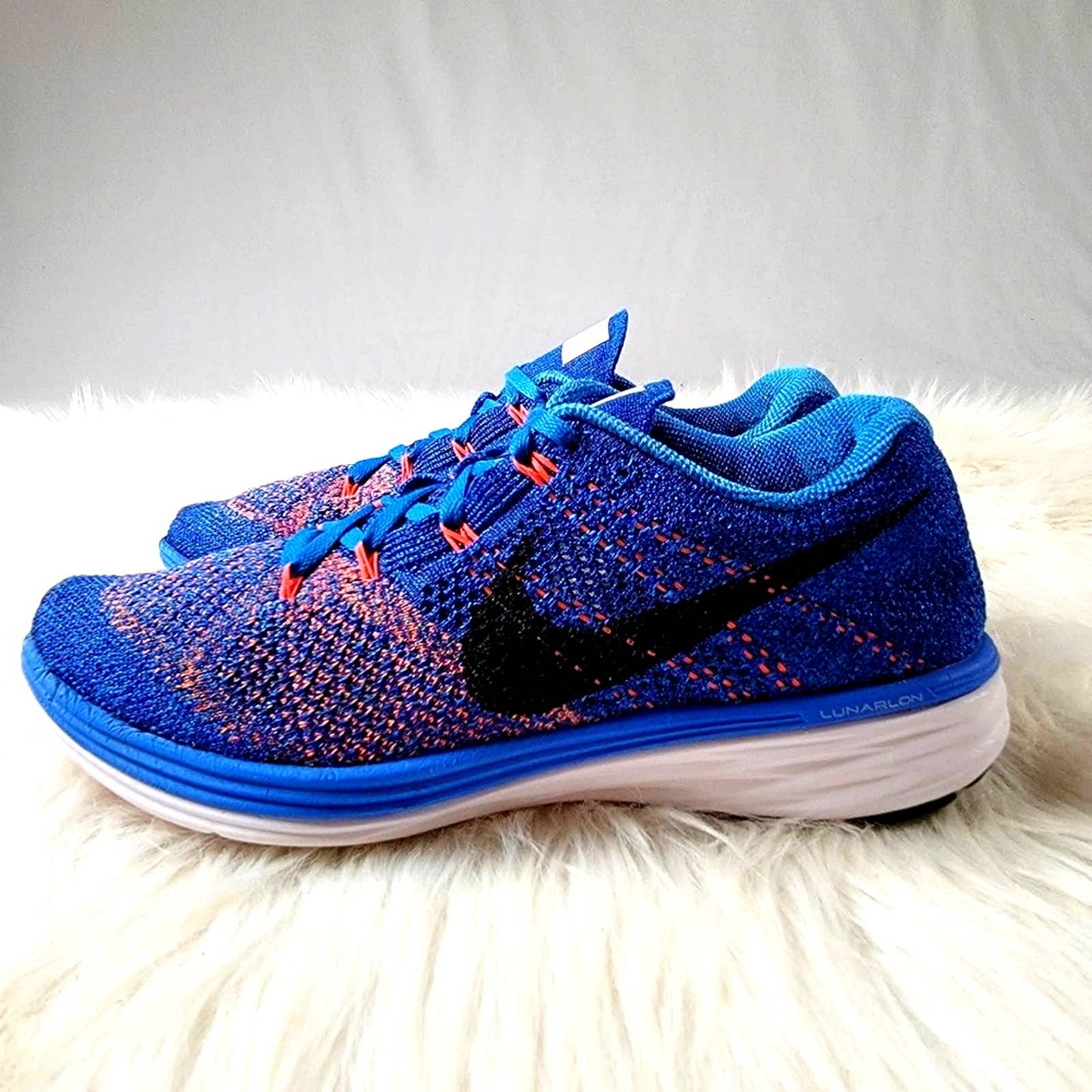 Nike Flyknit Lunar3 Running Shoes - 8/9.5