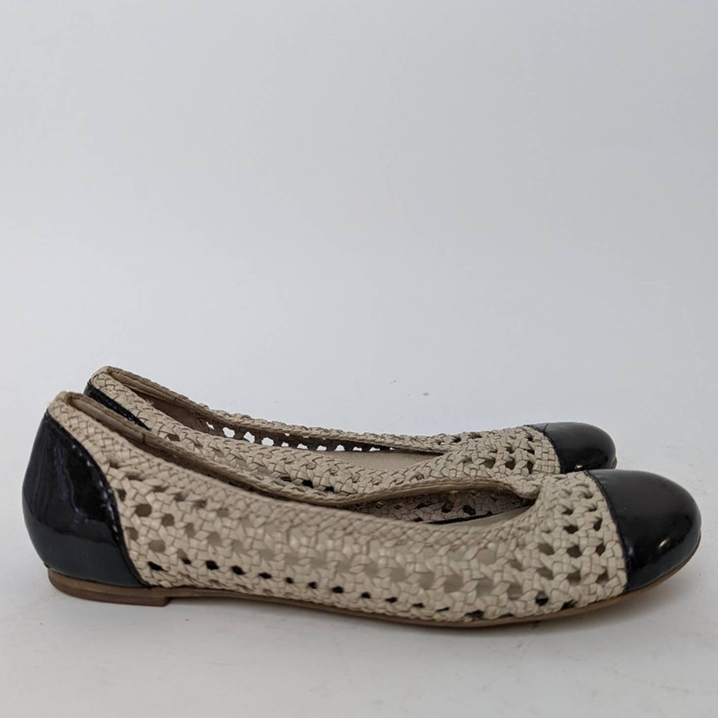 Cole Haan Braided Woven Ballet Flats - 6.5