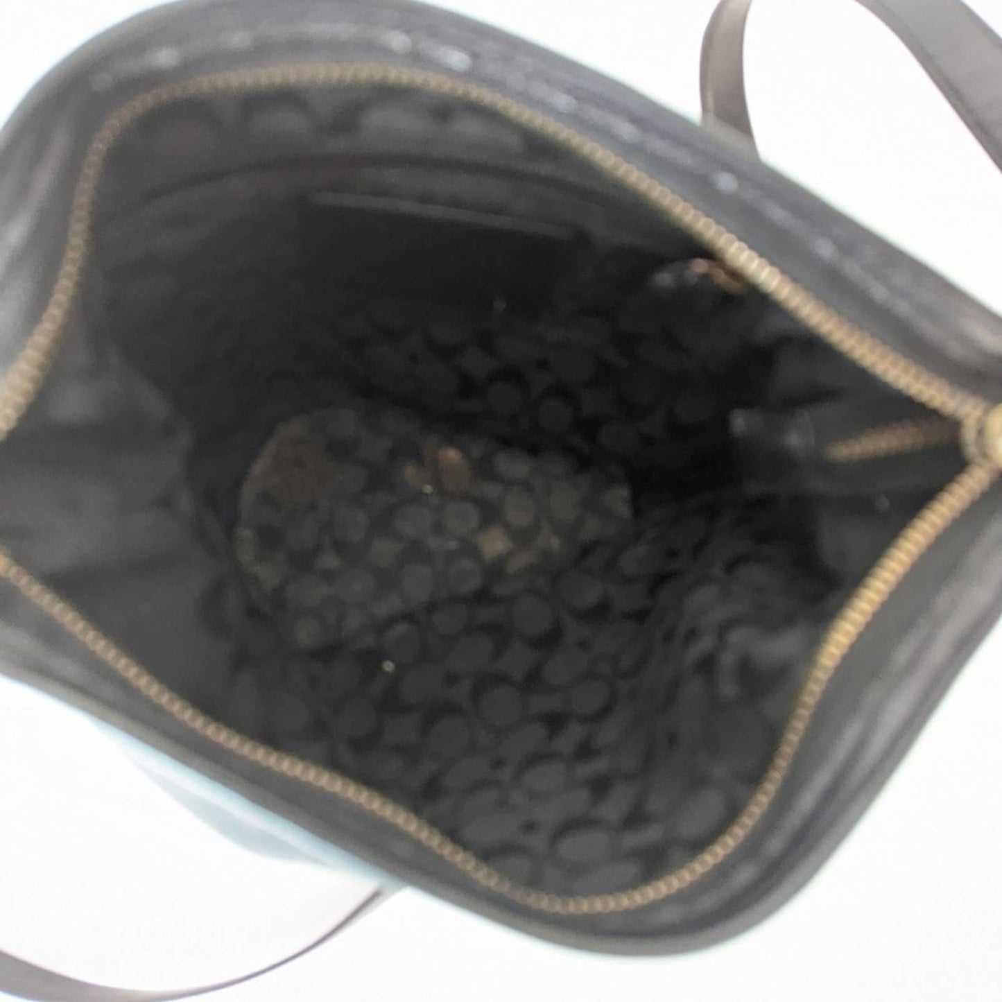 Coach 32281 Bleacher Mini Duffle Bucket Crossbody Bag