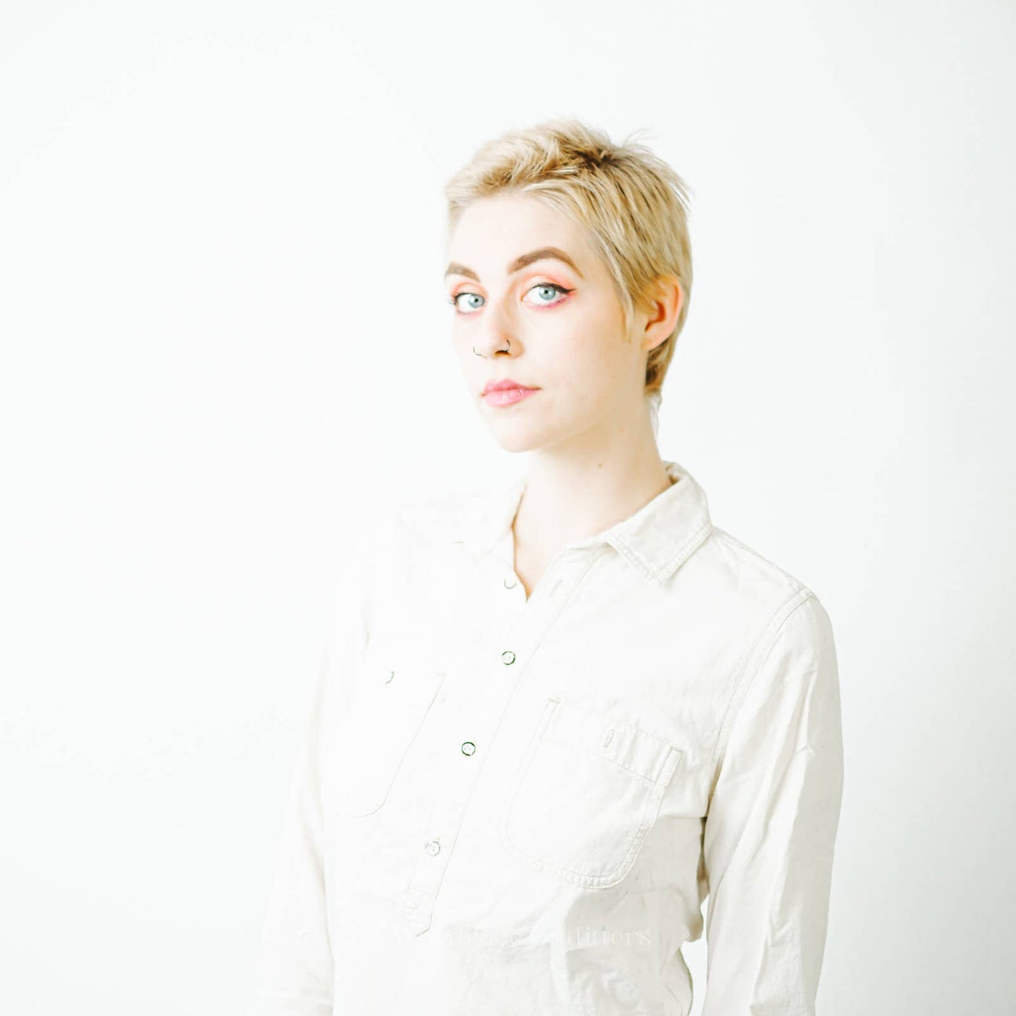Madewell White Oxford Button Up Collared Shirt
