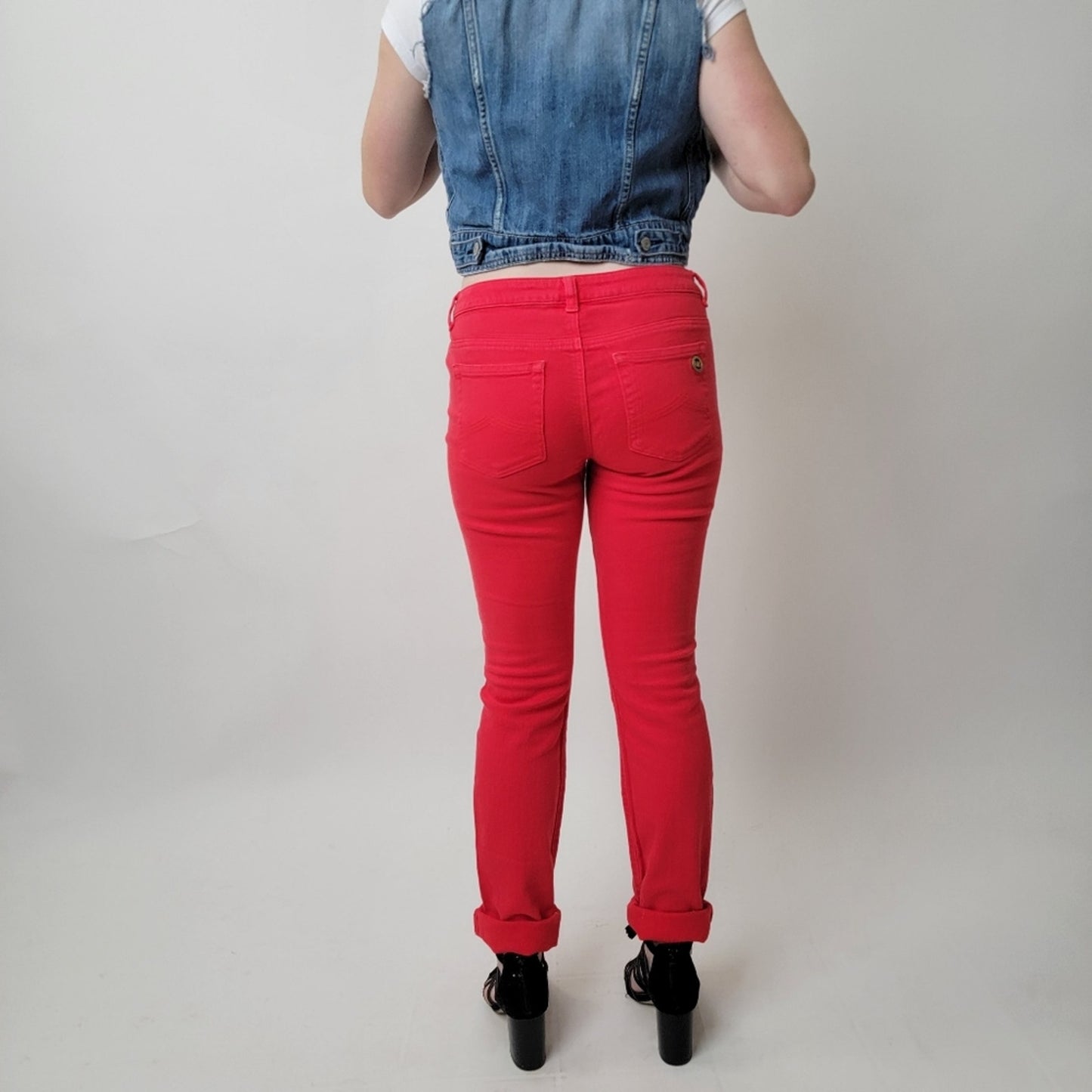 MICHAEL KORS Sea coral izzy skinny jeans - 4 PULL