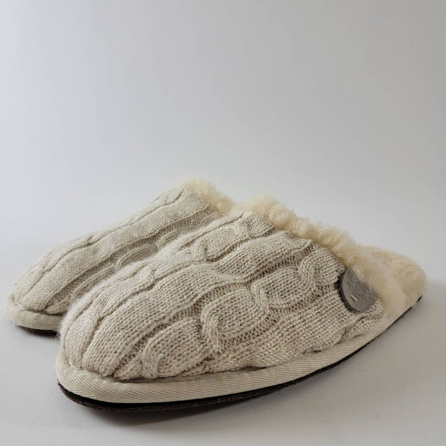 Ugg Australia Sweater Knit Scuffette Slippers - 6