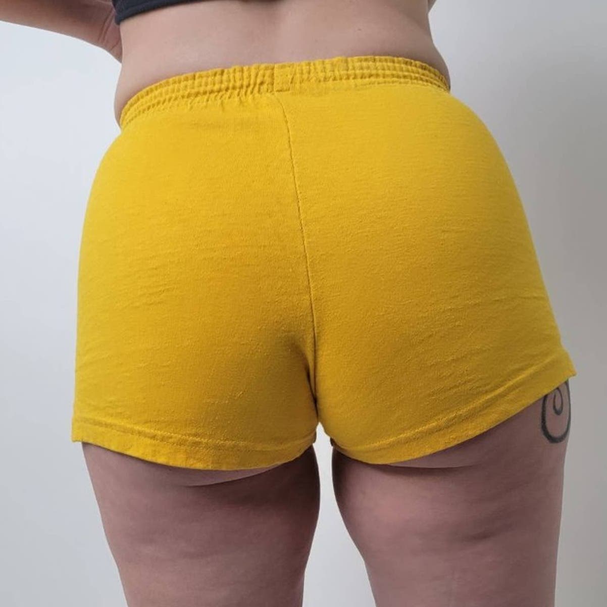 Varsity Yellow Sports Shorts - S