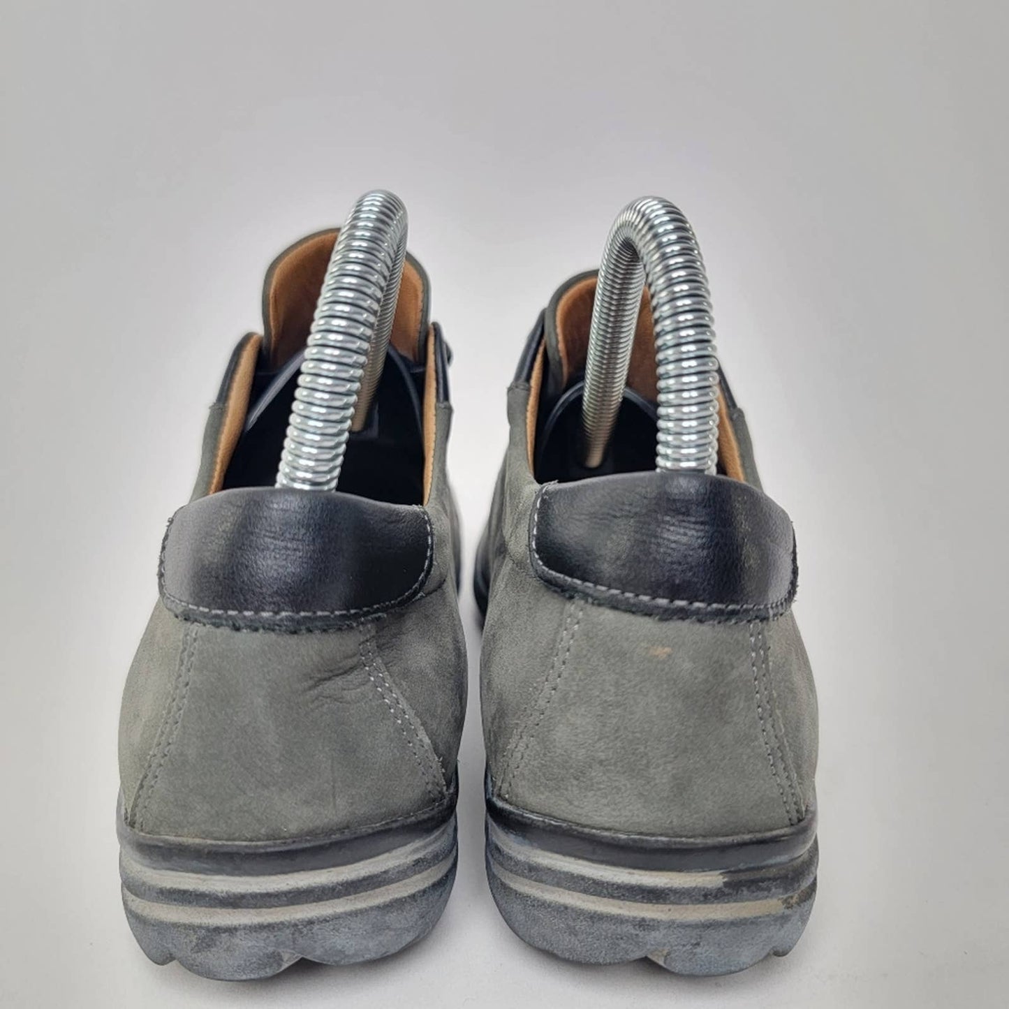 Hartjes XS Suede Grey Smoke Sneakers - 7