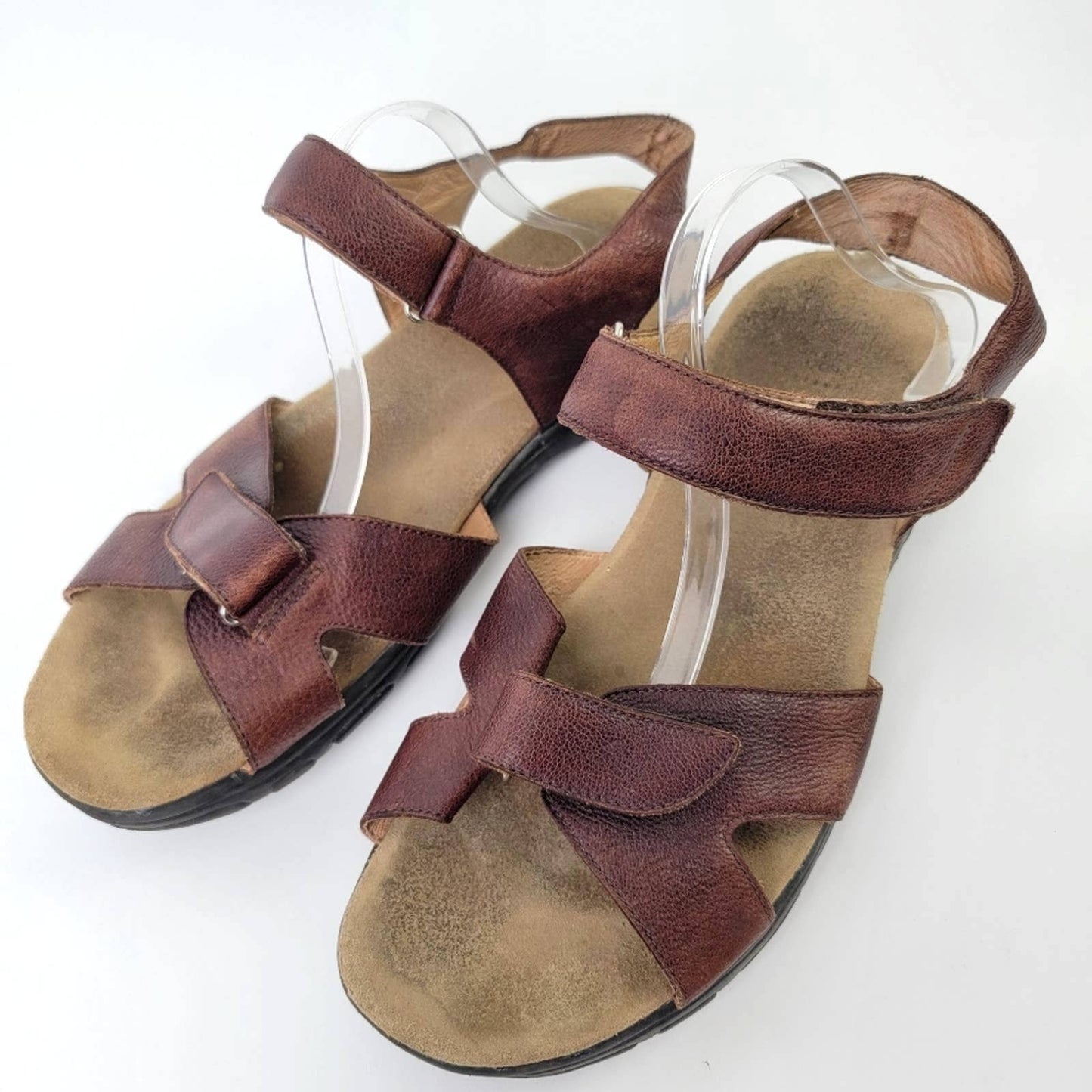 Propet Bown Leather Fisherman Sandals - 15
