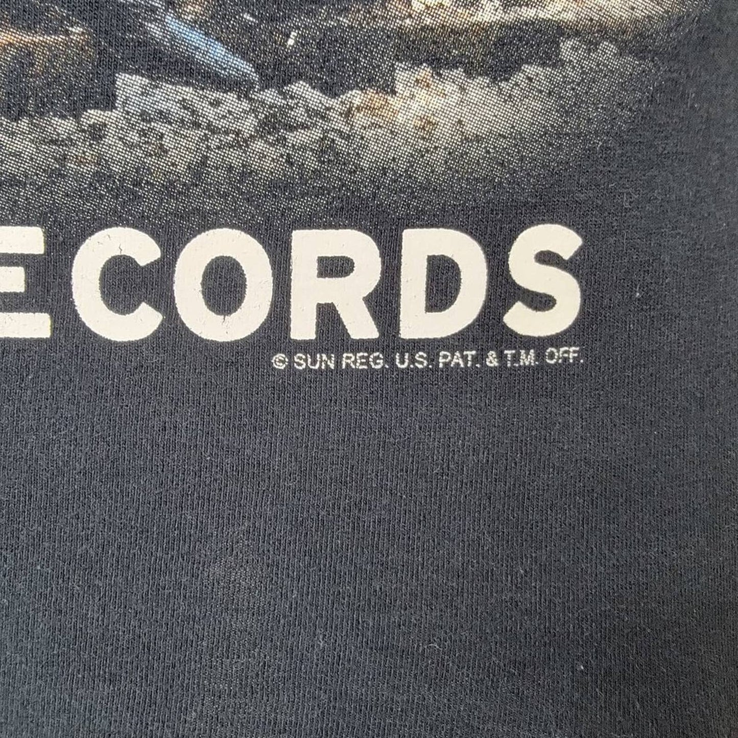 Johnny Cash King Of Country Sun Records Band Tee - S