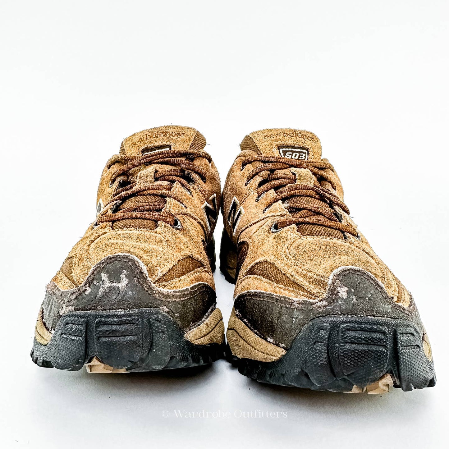 2006 New Balance 603 AL2 Brown Suede Abzorb Walk Hiking Shoes