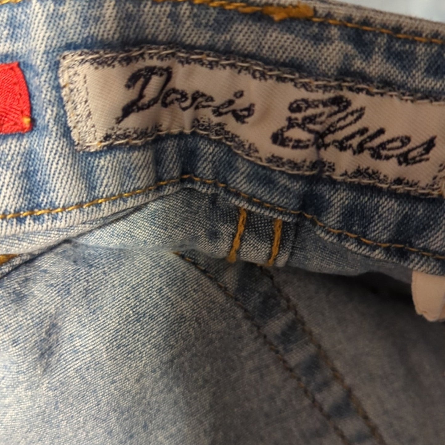 Vintage Y2K Flare low rise light wash Paris Blues Jeans - 9