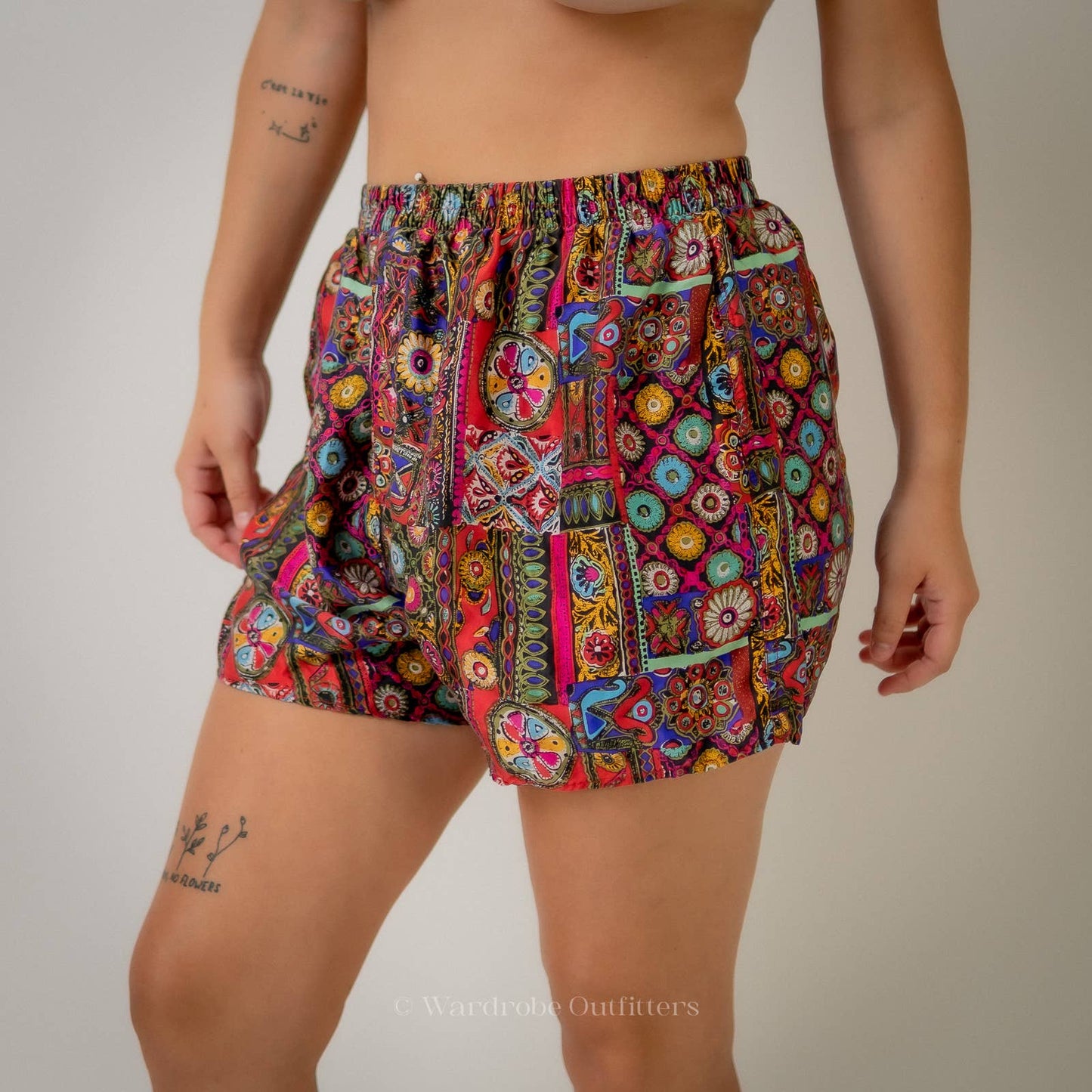 Robert Stock Silk Boxer Shorts