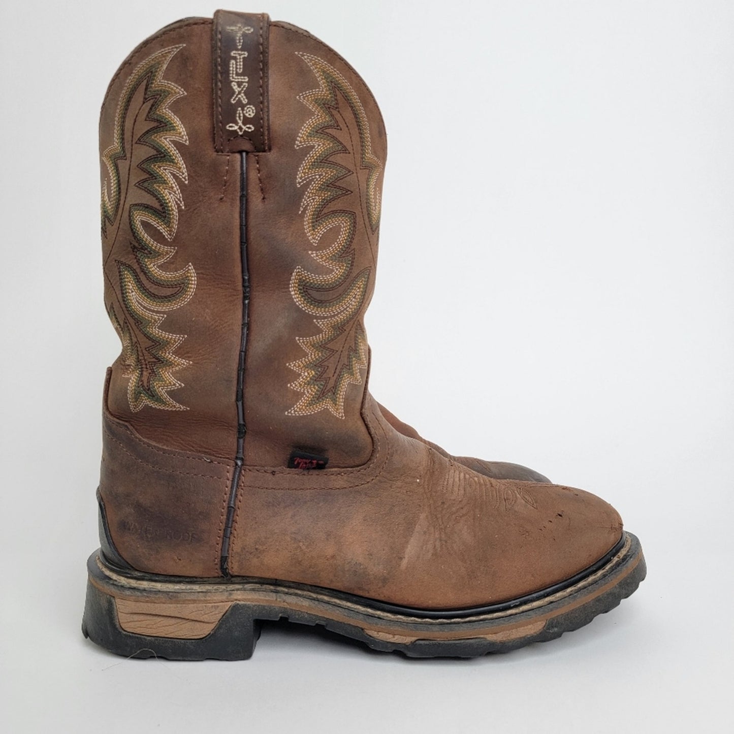 Tony Lama TLX Waterproof Western Cowboy Work Boot - 11D