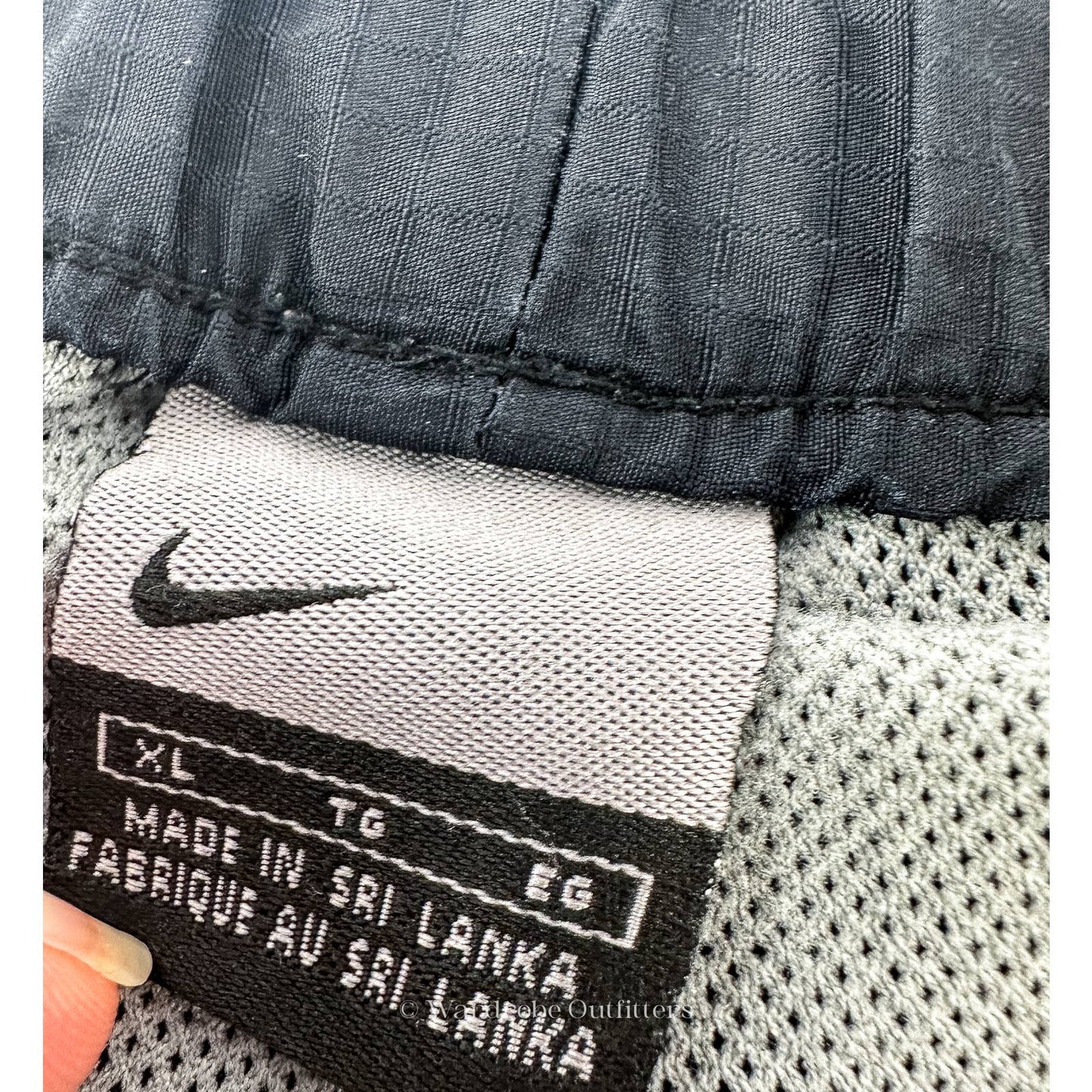 Nike Black Zip Leg Track Pants