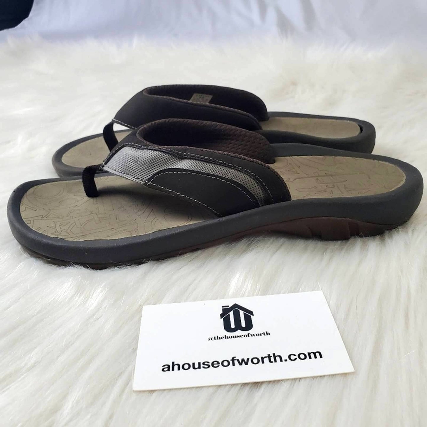 Oakley SuperCoil 4 Flip Flop Slide Sandals - 8
