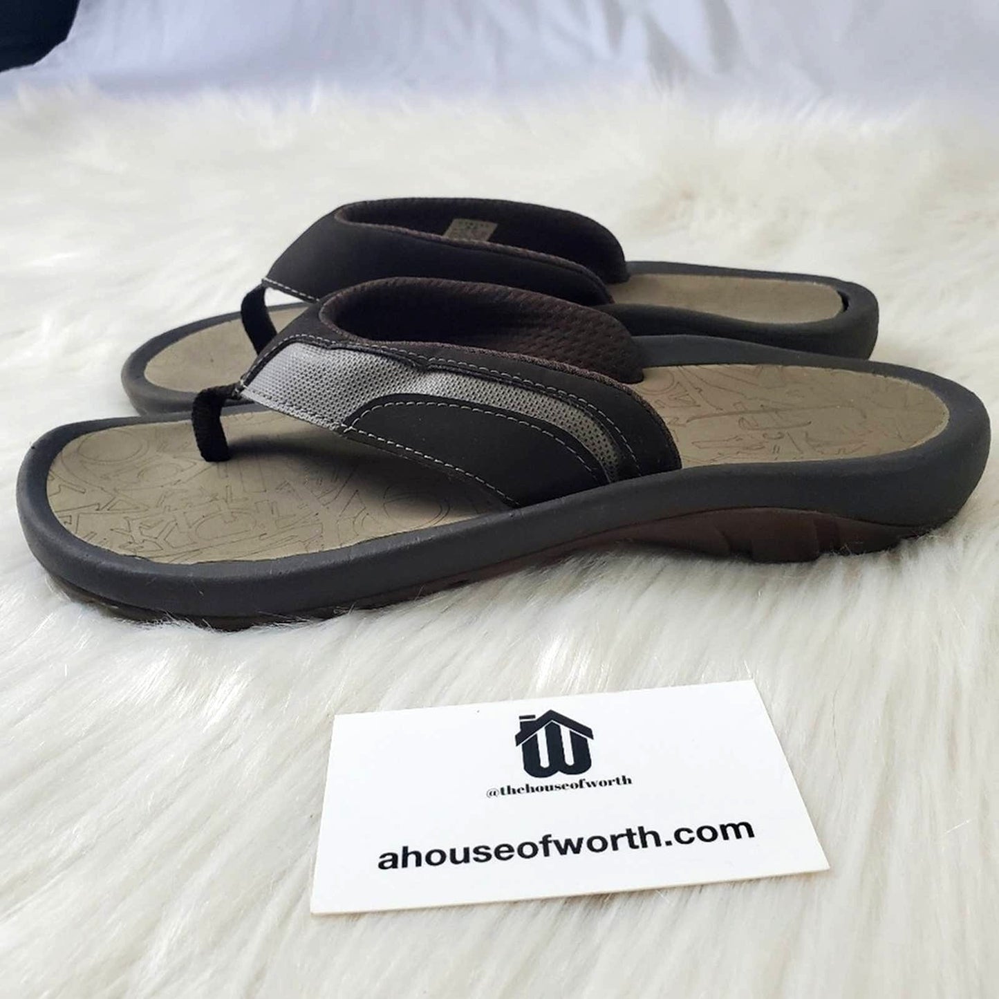 Oakley SuperCoil 4 Flip Flop Slide Sandals - 8