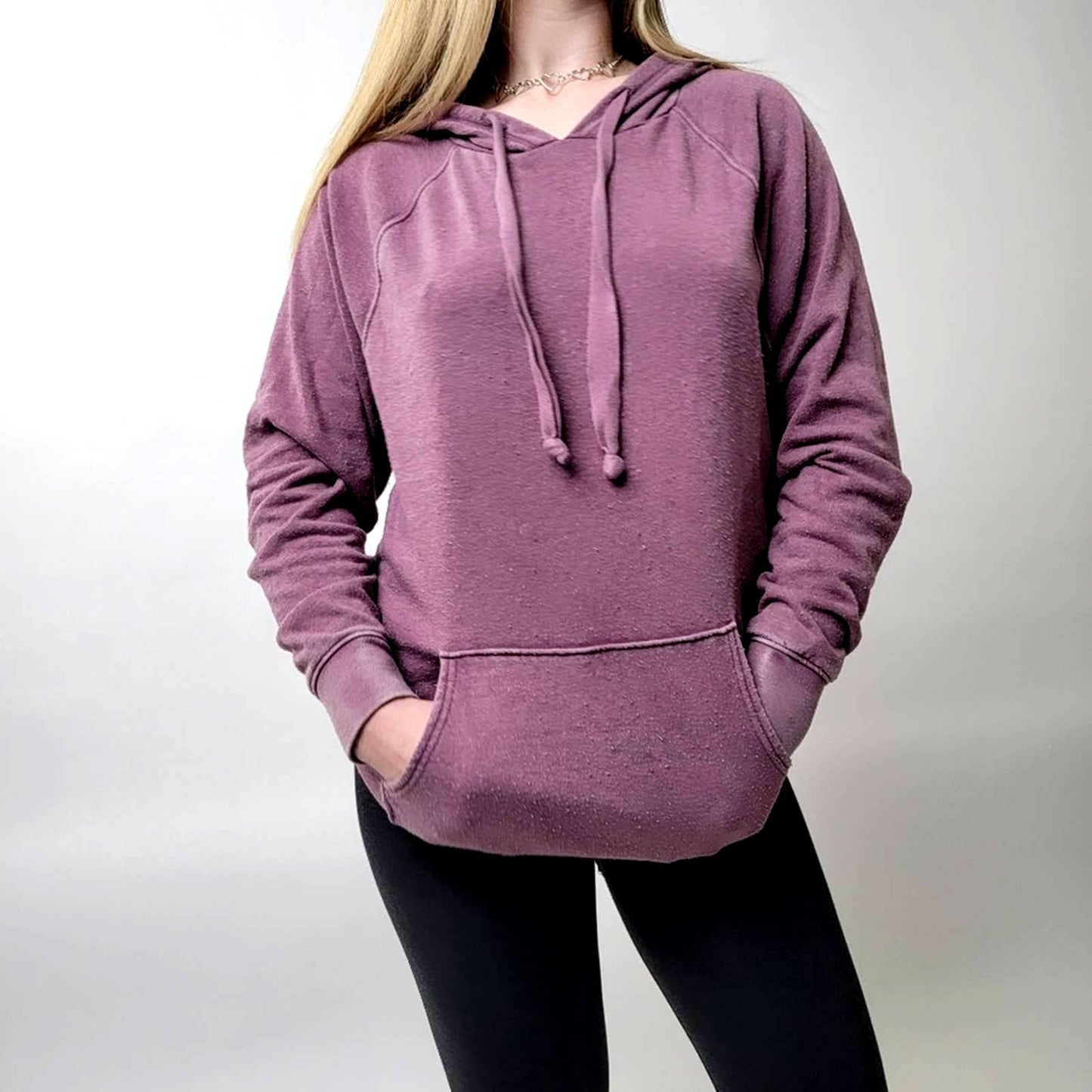 American Eagle Plum Hoodie - S