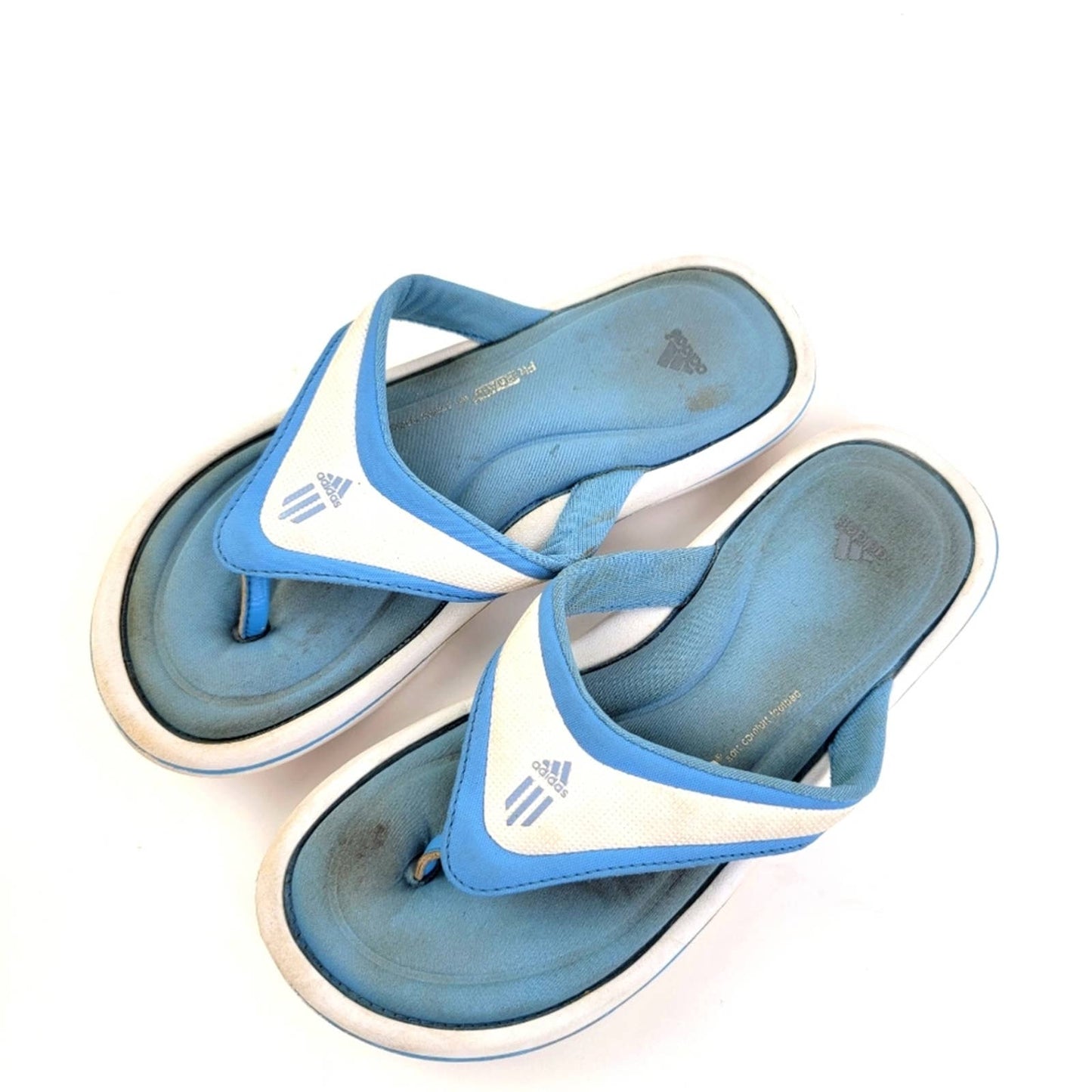 Adidas Comfort Memory Foam Flip Flop Thong Sandals - 5