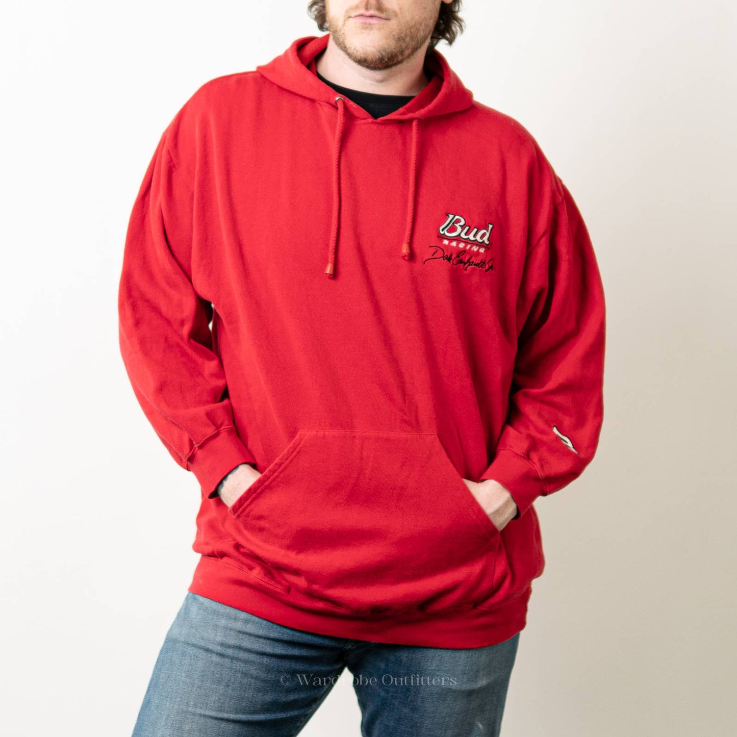 Vintage Y2K #8 Dale Earnhardt JR Budweiser Nascar Hoodie