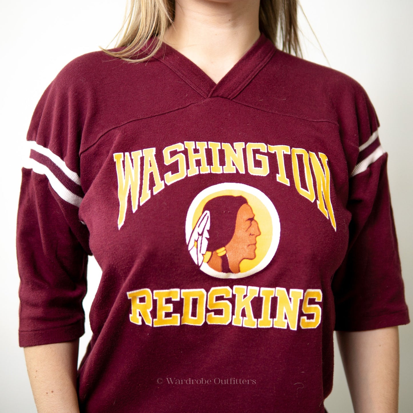 Classic Original Vintage 90s Washington Football Jersey Tee - NFL - Large