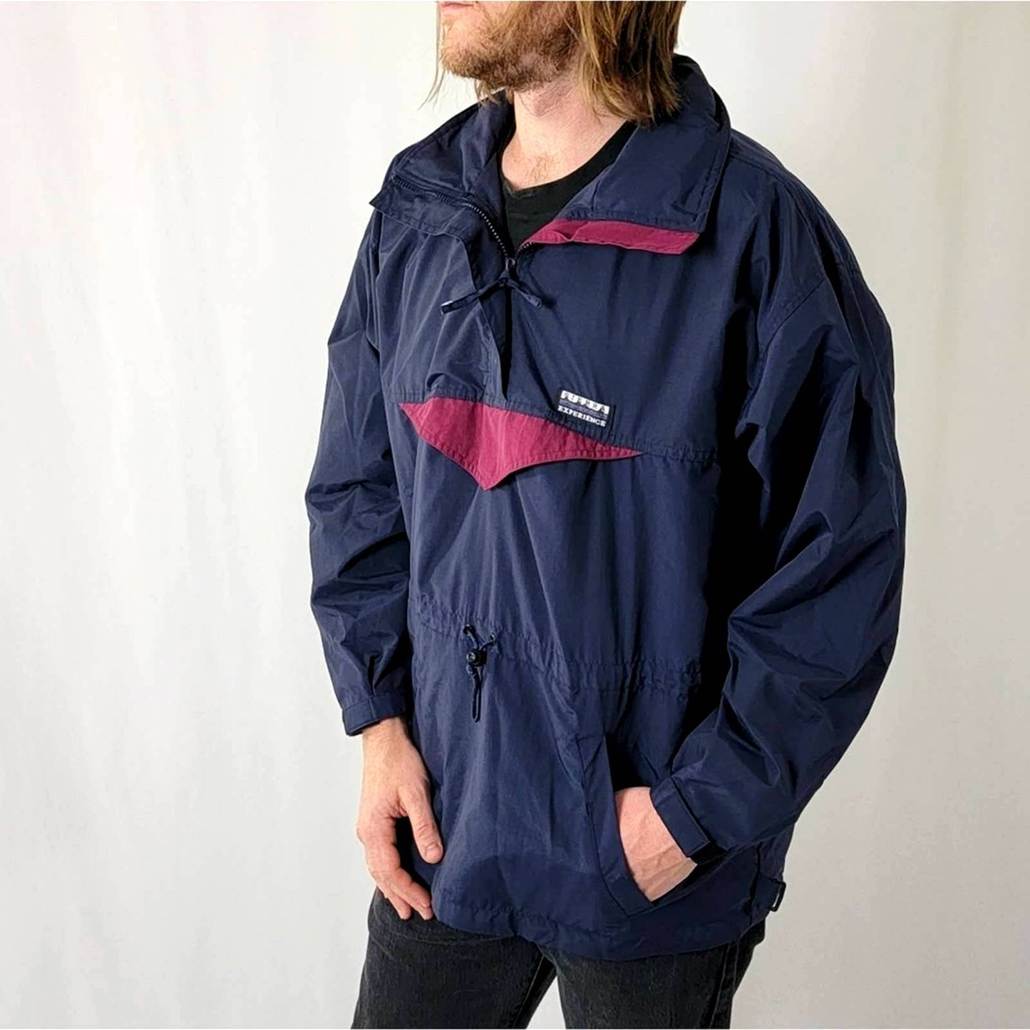 Vintage 90s Sierra Experience Rain Jacket - L