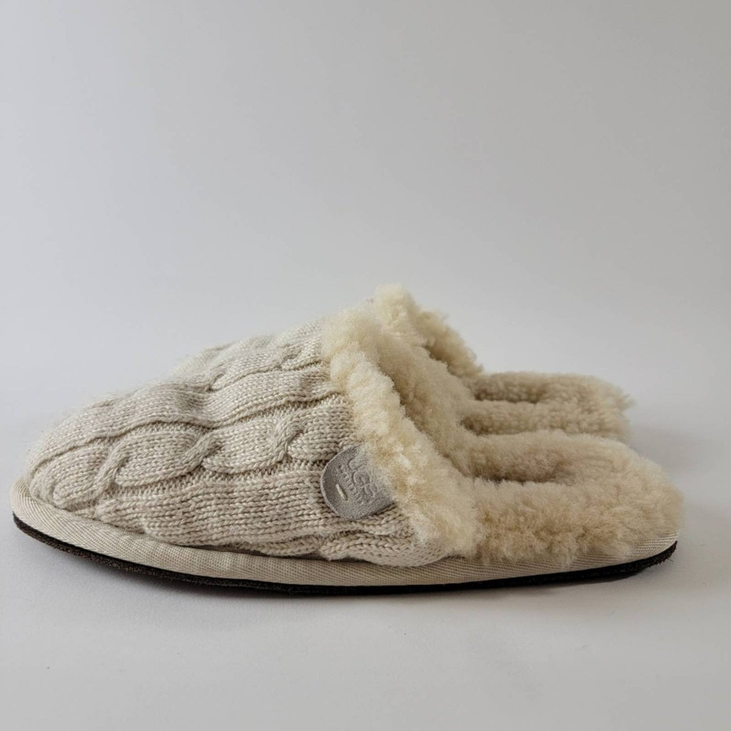 Ugg Australia Sweater Knit Scuffette Slippers - 6