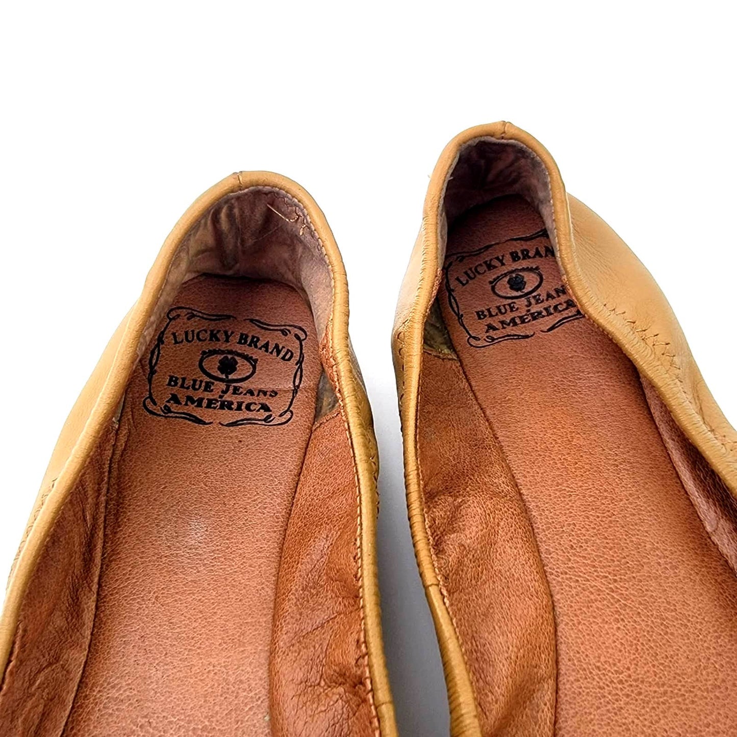 Lucky Brand Tan Emmie Ballet Flats - 9