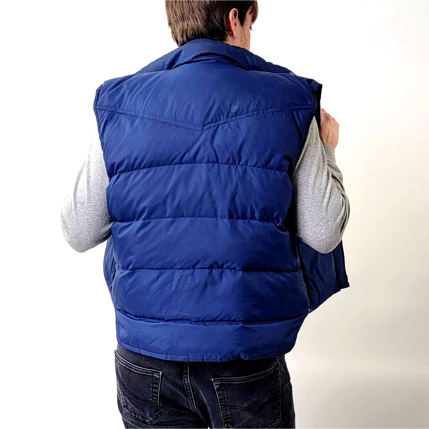 Vintage 70's Ski Daddle of N Hollywood Puffer Down Ski Vest