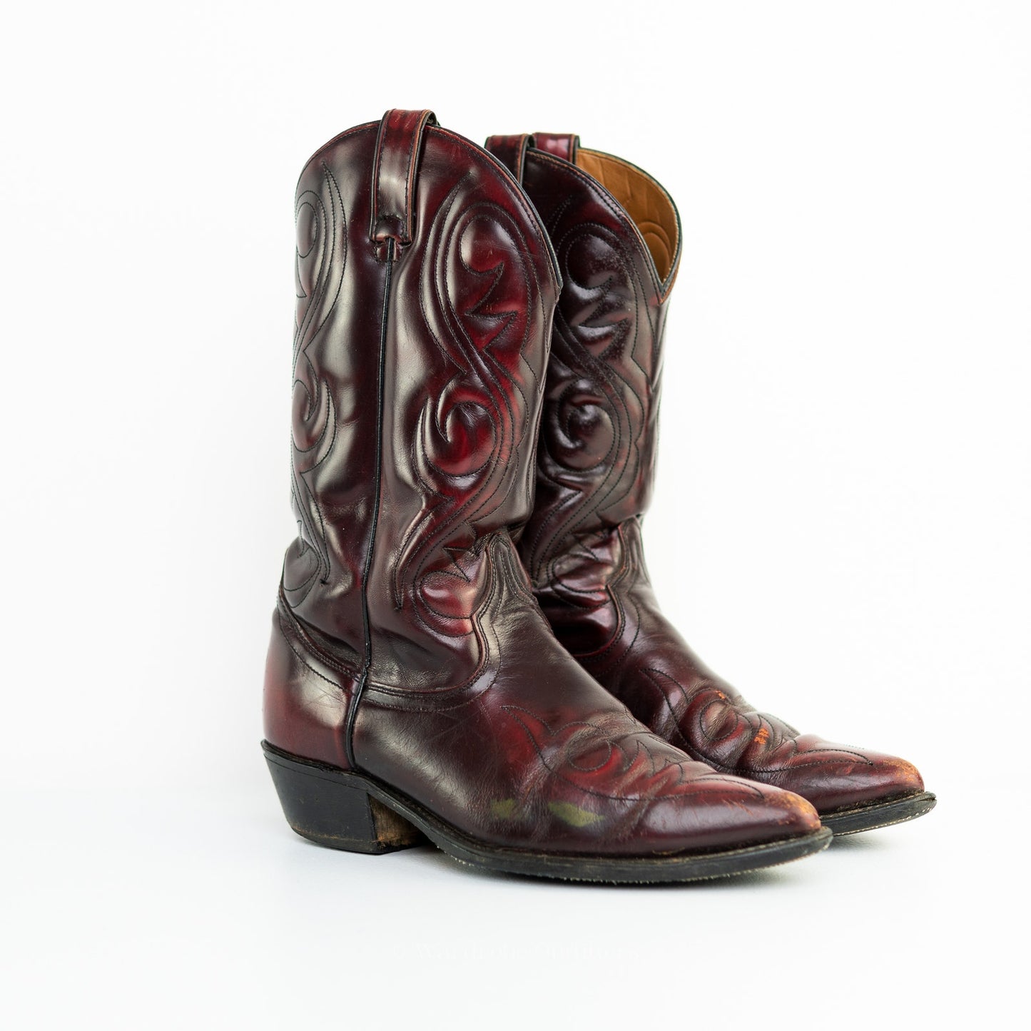 Vintage 70s ACME Thunderbird Cowboy Western Boots - 8