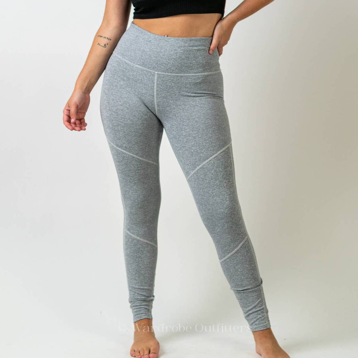 JoyLab High-Rise Brushed Jersey Full Length Leggings