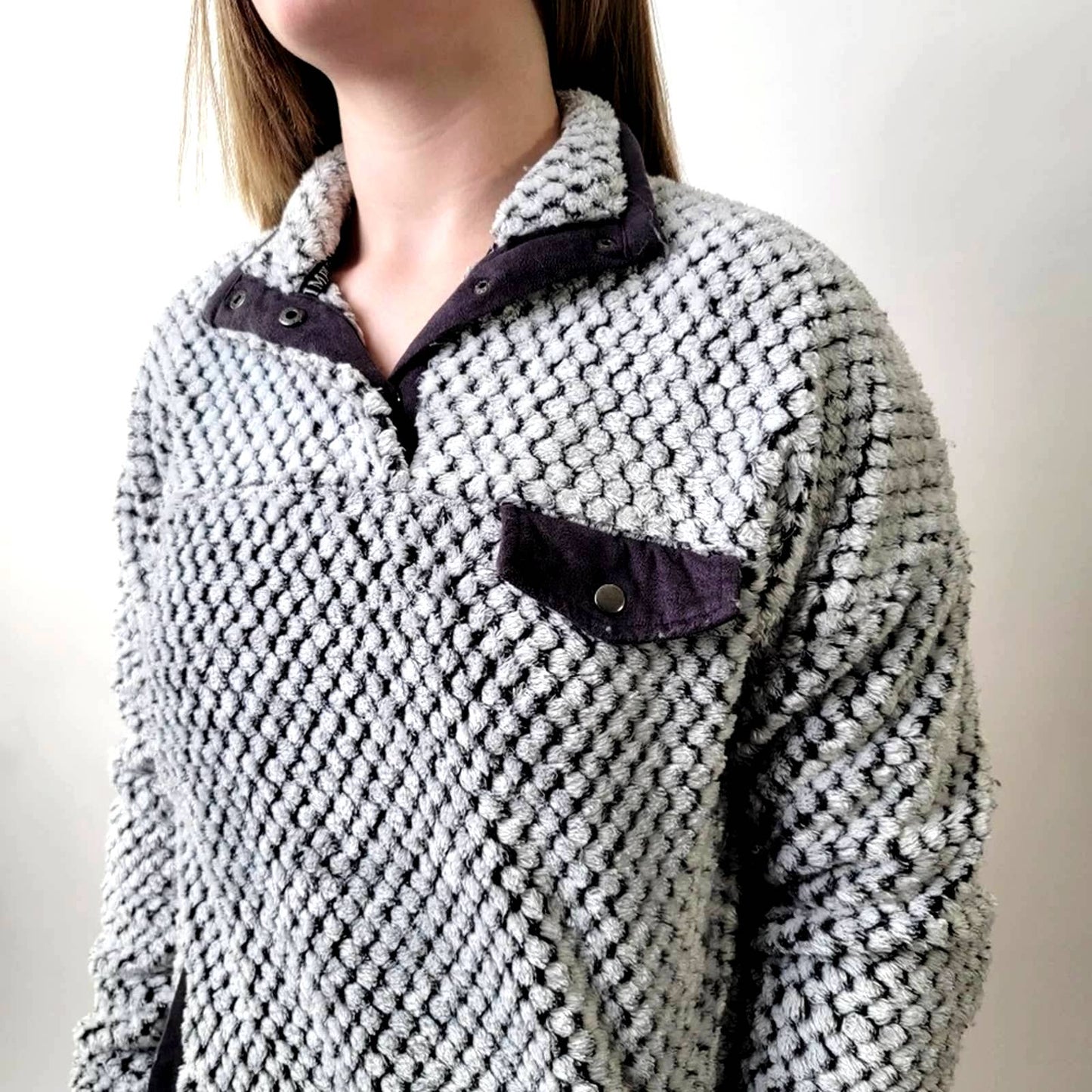 Simply Southern Simply Fuzzy Pullover Sweatshirt- S