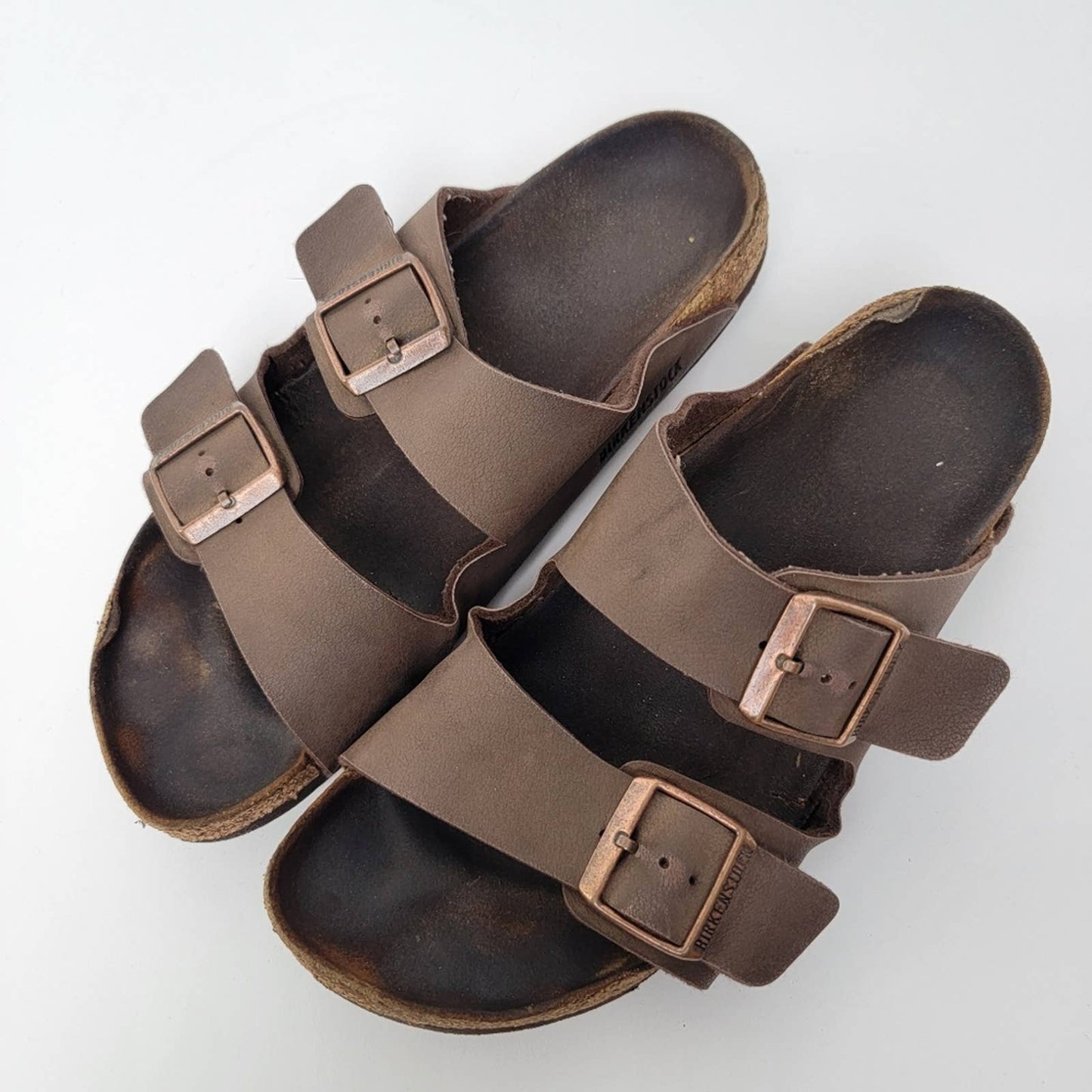 Birkenstock Mayari Birko-Flor Tobacco Brown Cognac Sandals
