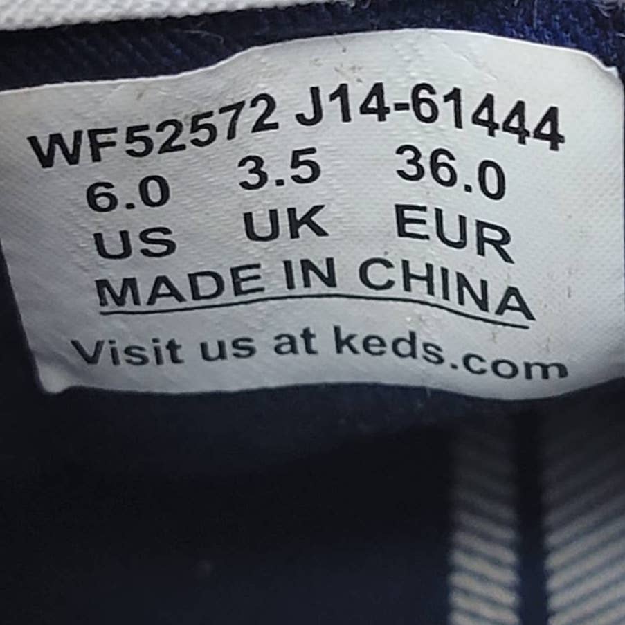 Keds Champion Double Decker Women Canvas Slip On Sneaker Shoe - 6