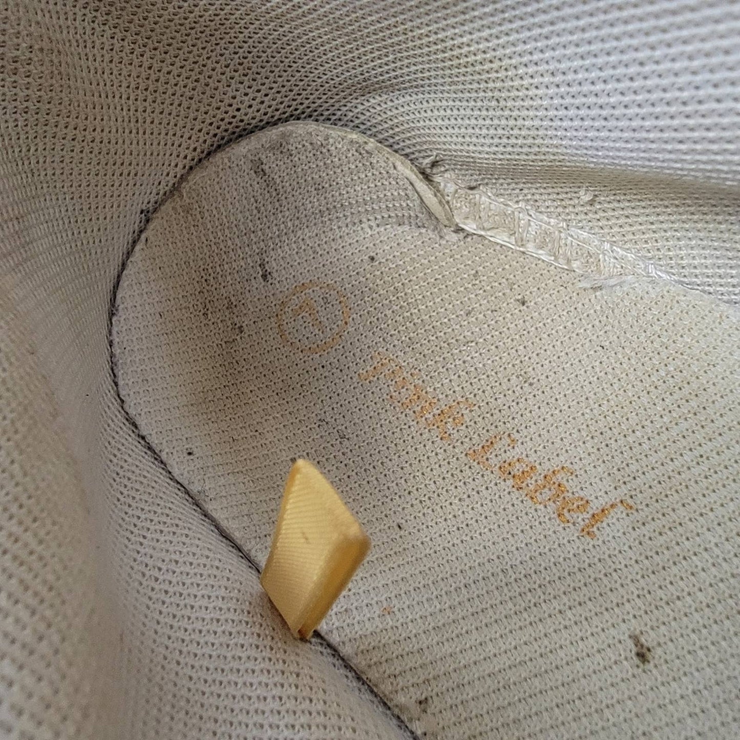 Chunky White Leather Platform Sneakers - 7