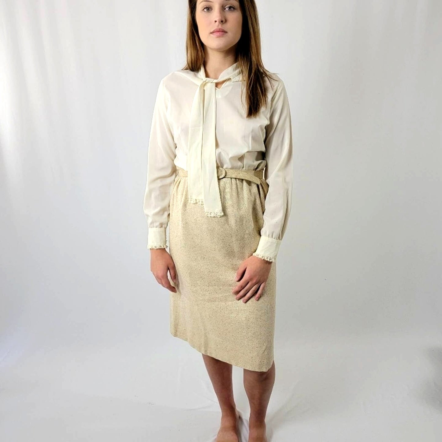 Vintage 60s Dress With Jacket Set by Villano Gerardo - L