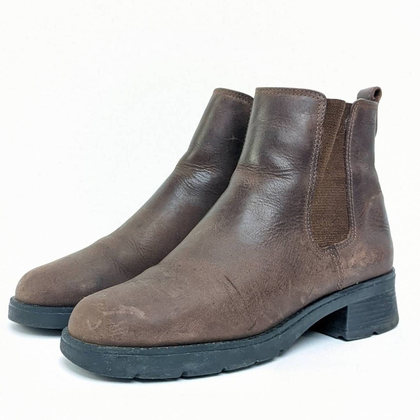Azaleia Brasil Brown Chelsea Booties - 6