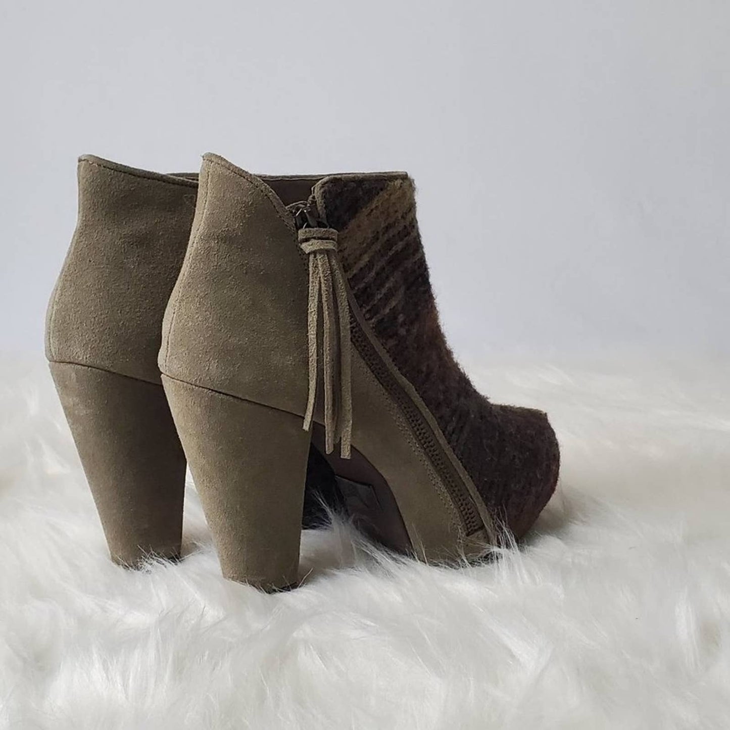 Vogue Picante Aztec Chunky Platform Boots - 6