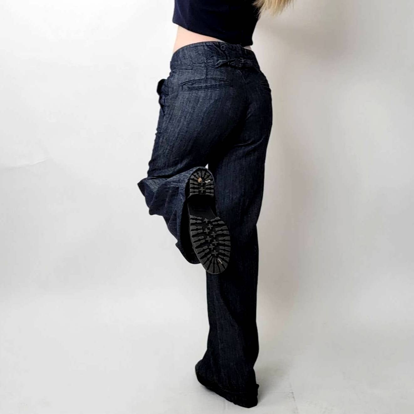 Banana Republic Wide Leg Flare Pants - 4