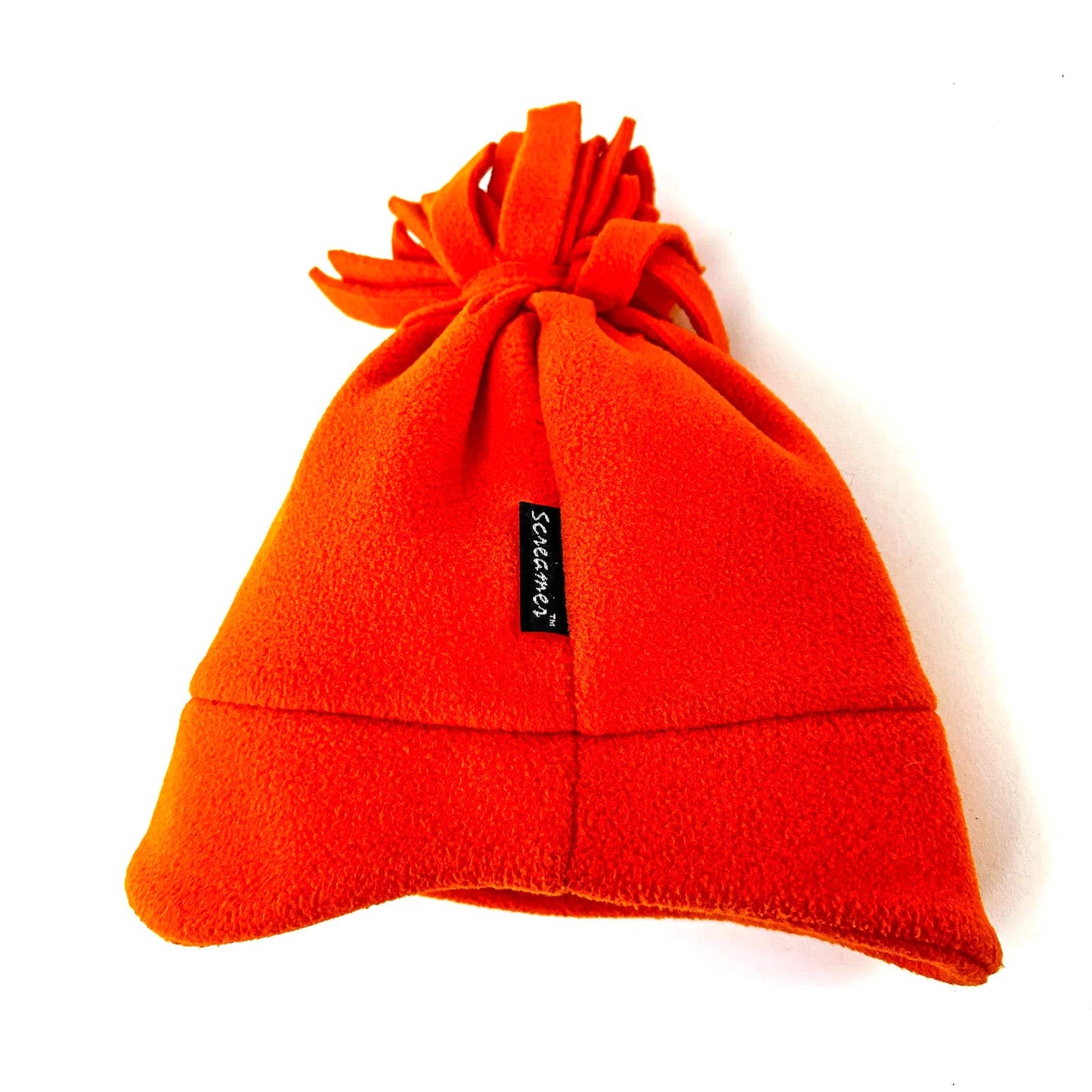 RARE Vintage 90 Screamer Fleece Snowboarding Ski Hat Pom-Pom
