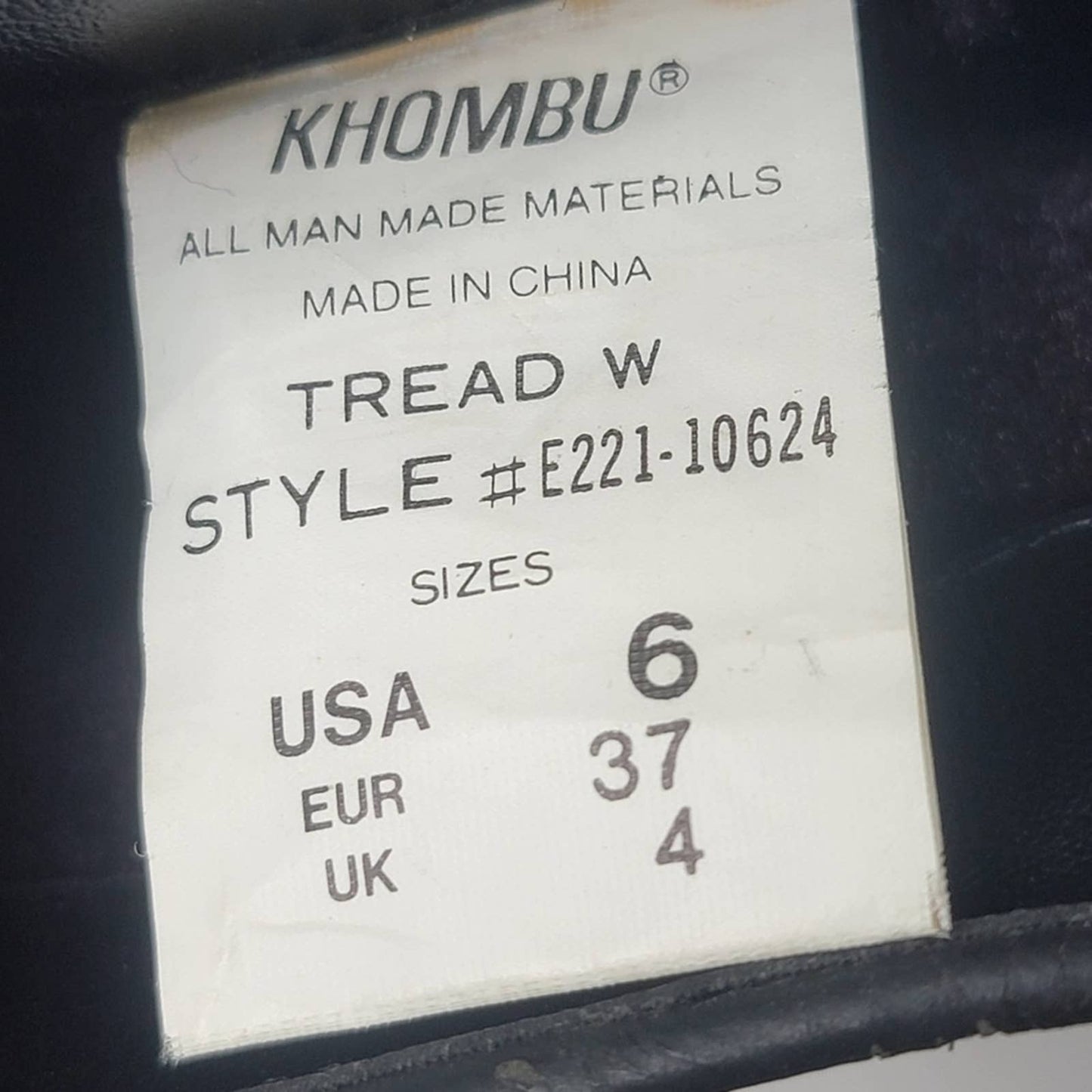 Khombu Black Snow Boots - 6