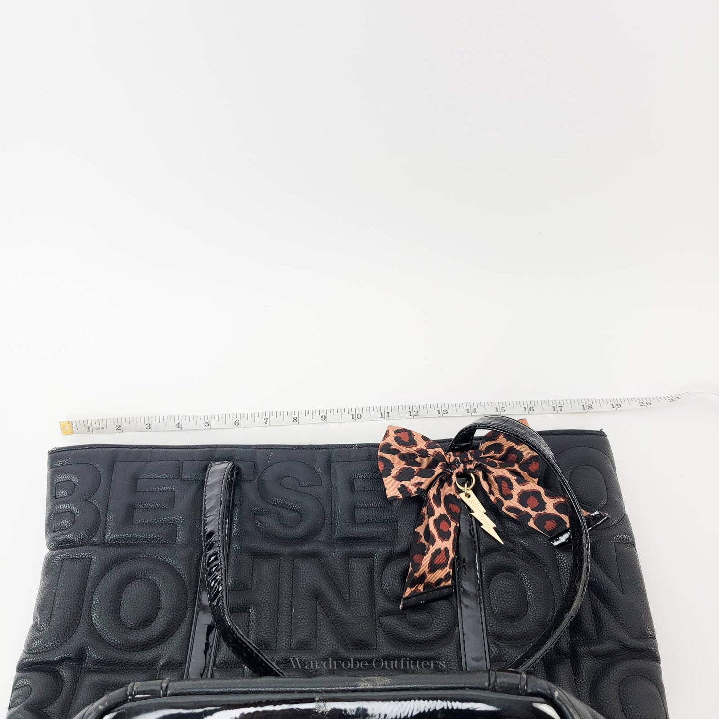 Betsey Johnson Logo Quilted Tote Bag