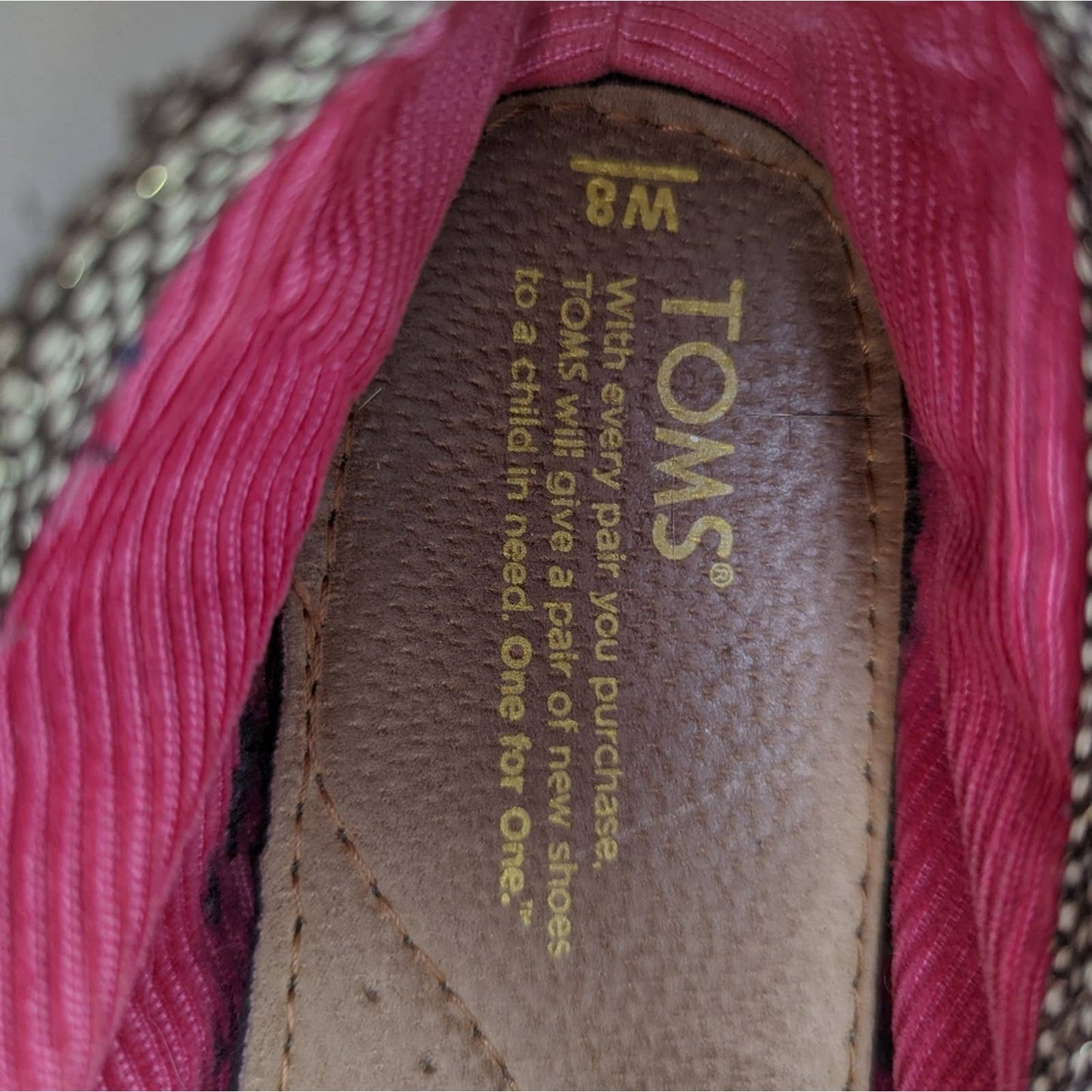 Toms Alpargata Herringbone Flats - 8
