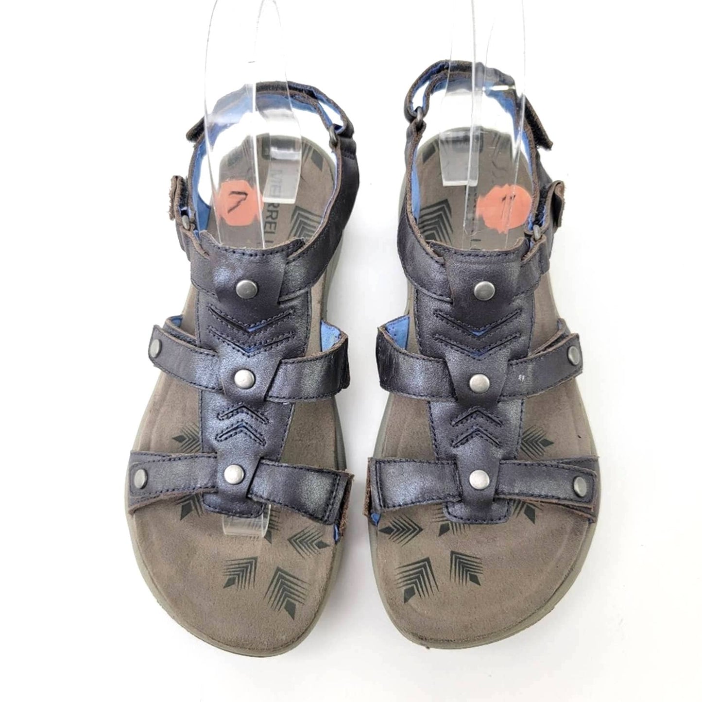 Merrell Cement Adhera Leather Hiking Sandals - 7