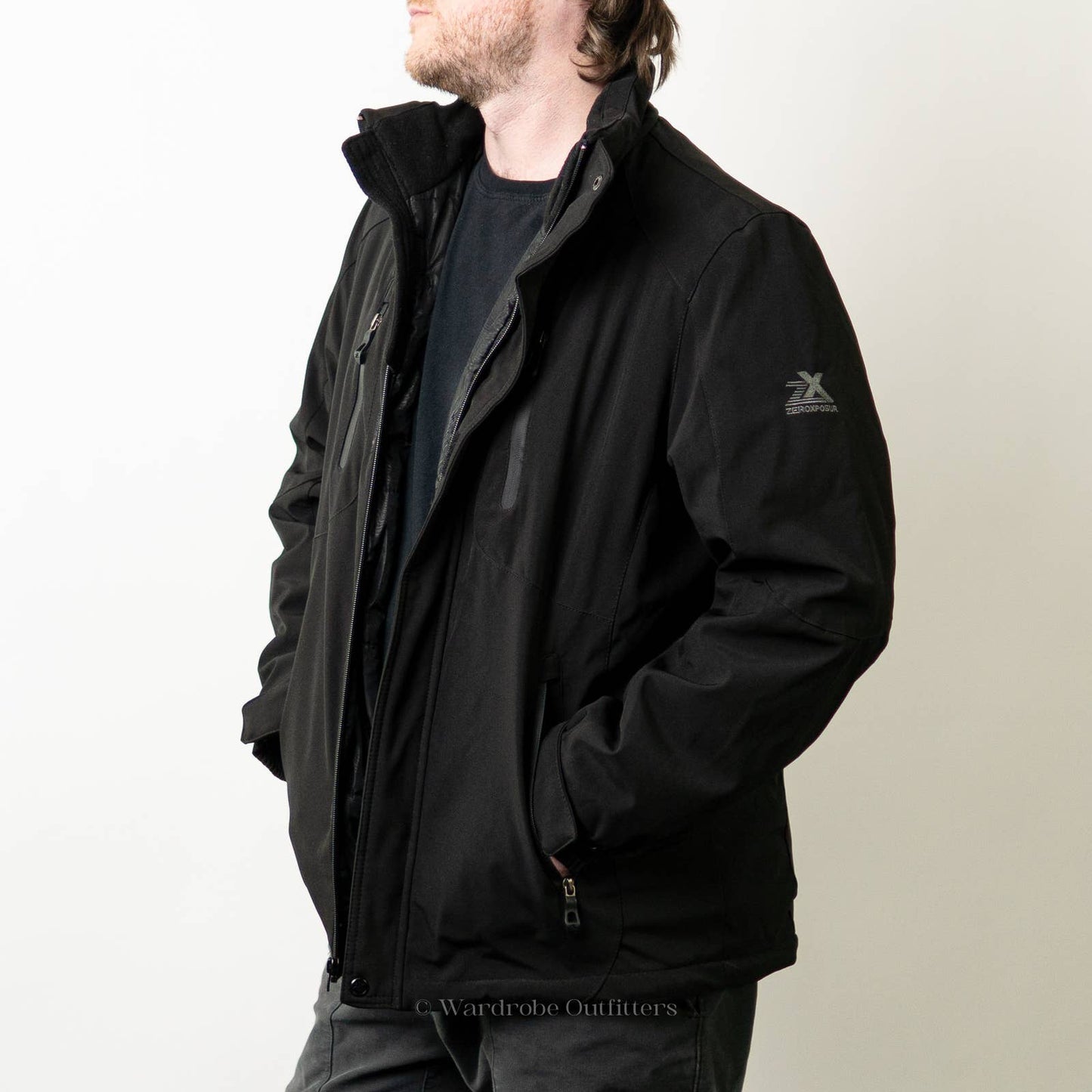 ZeroXposur Black Label Winter Ski Jacket Coat Parka - Large