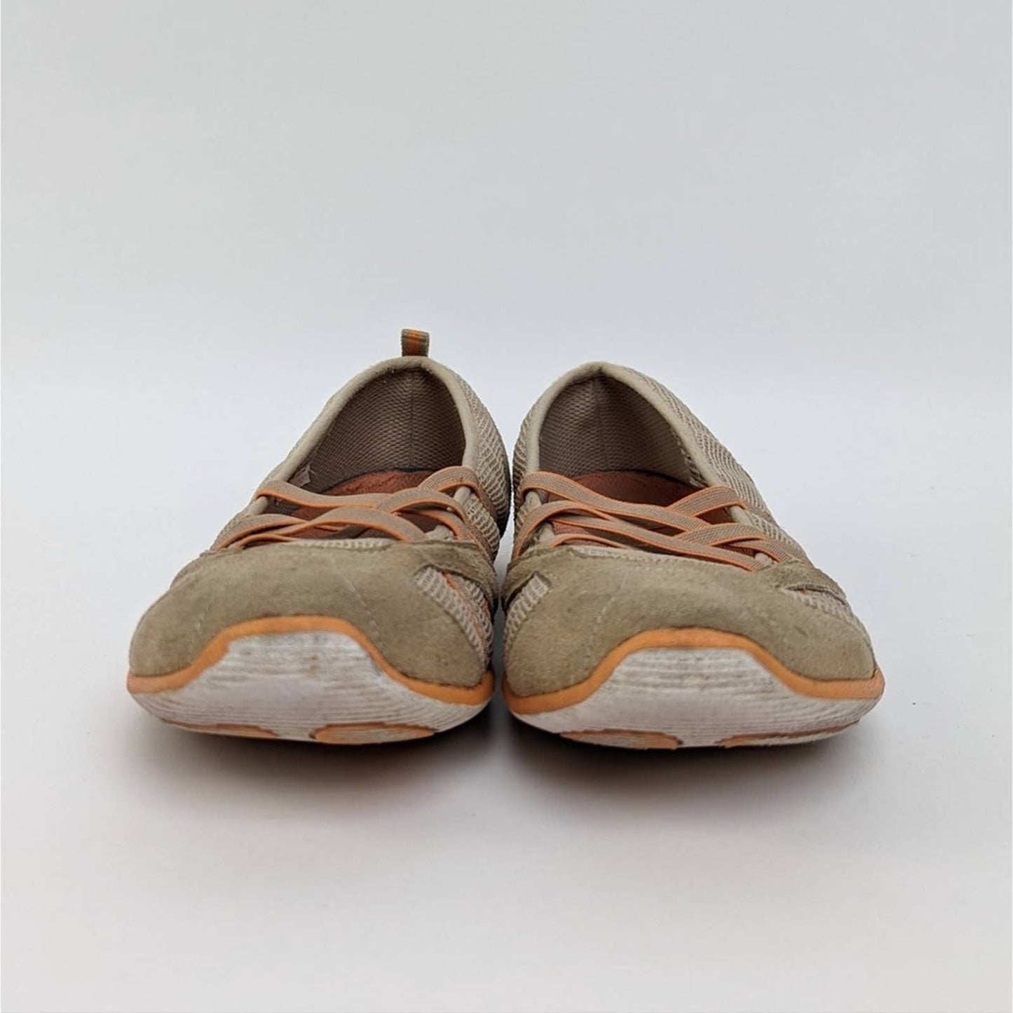 Dr. Scholls Elsie Tan-Orange Slip On Walking Shoes - 9